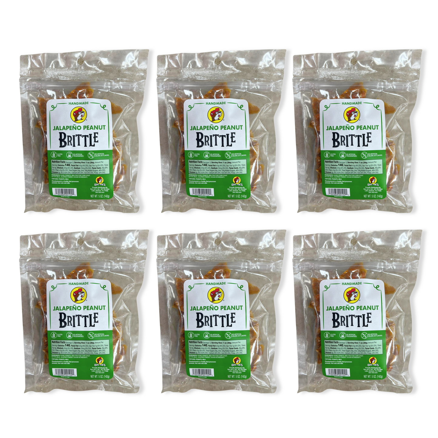 Buc-ee's Handmade Peanut Brittle buc ees buc ee's bucees buccees buc-ees