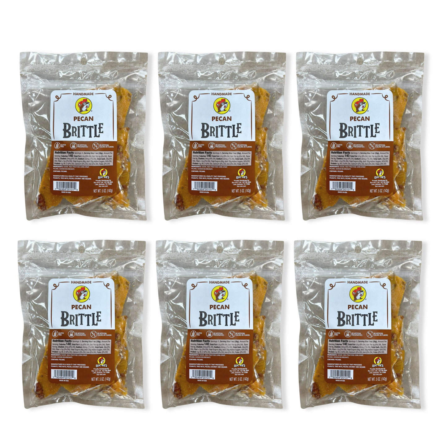 Buc-ee's Handmade Peanut Brittle buc ees buc ee's bucees buccees buc-ees