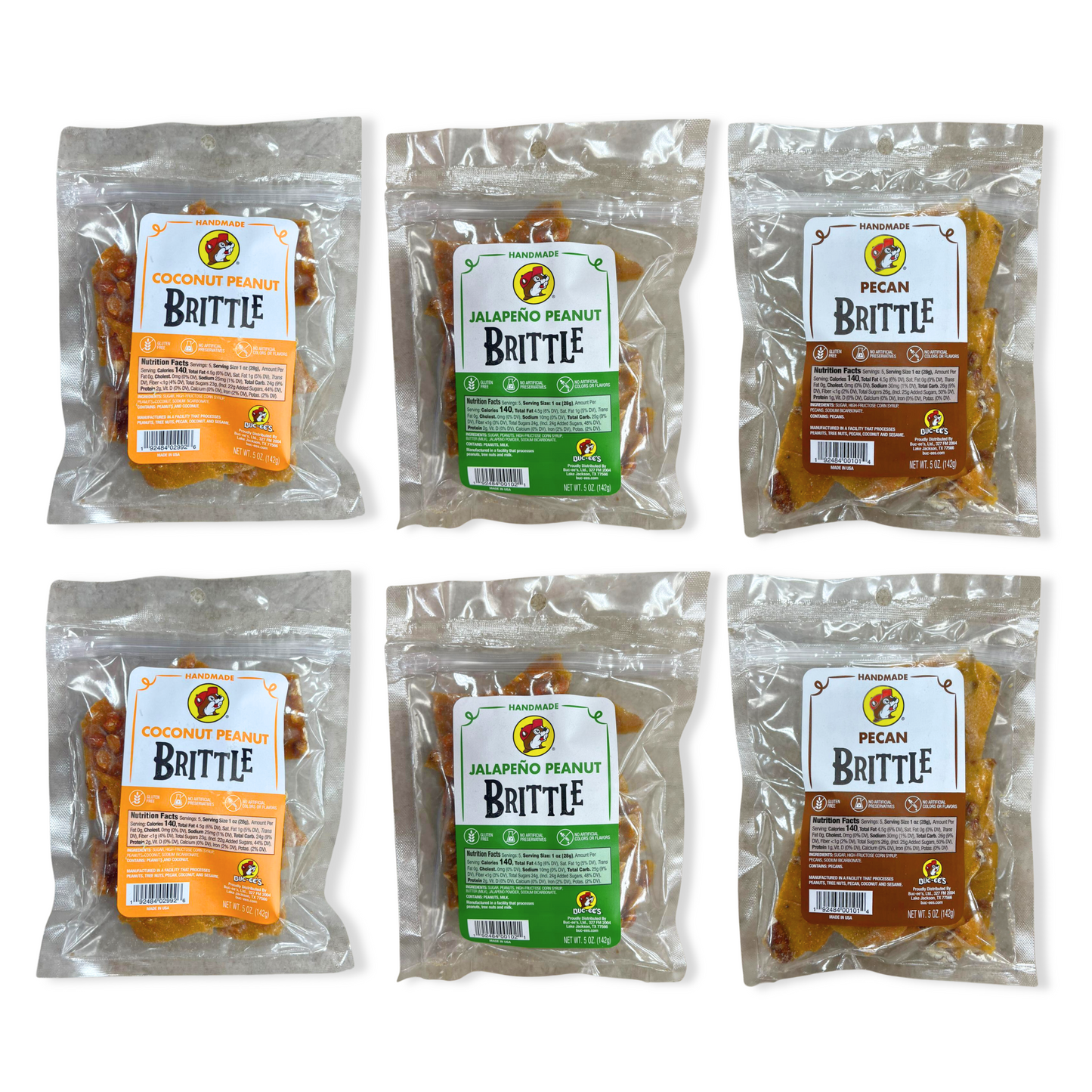 Buc-ee's Handmade Peanut Brittle buc ees buc ee's bucees buccees buc-ees