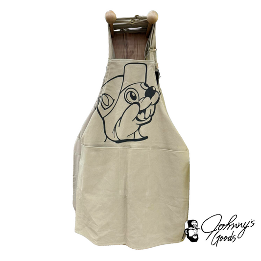 Buc-ee's Apron Full-Length Big Beaver Logo buc ees buc ee's bucees buccees buc-ees