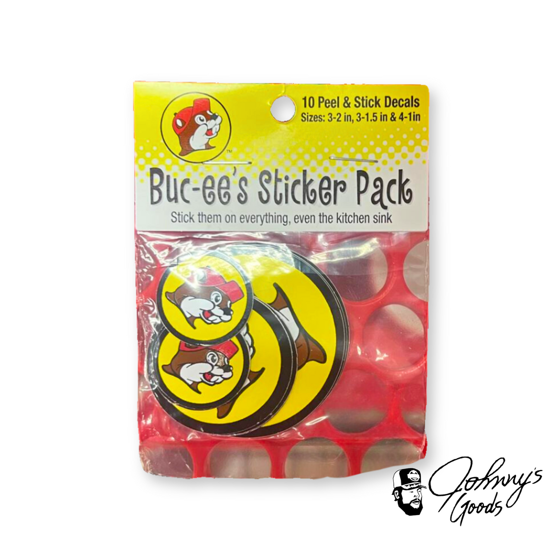 Buc-ee's Sticker Pack – Johnny's Goods