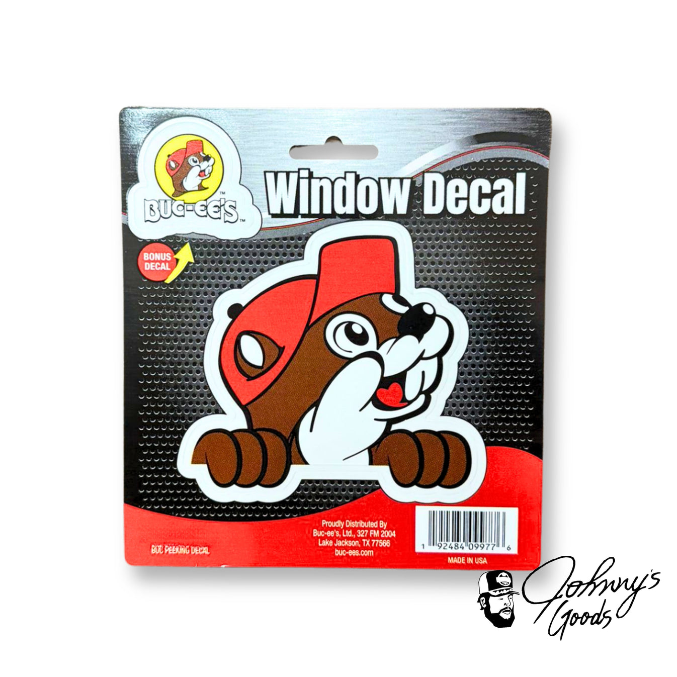 Buc-ee's Window Decals with Bonus Decal β Johnny's Goods