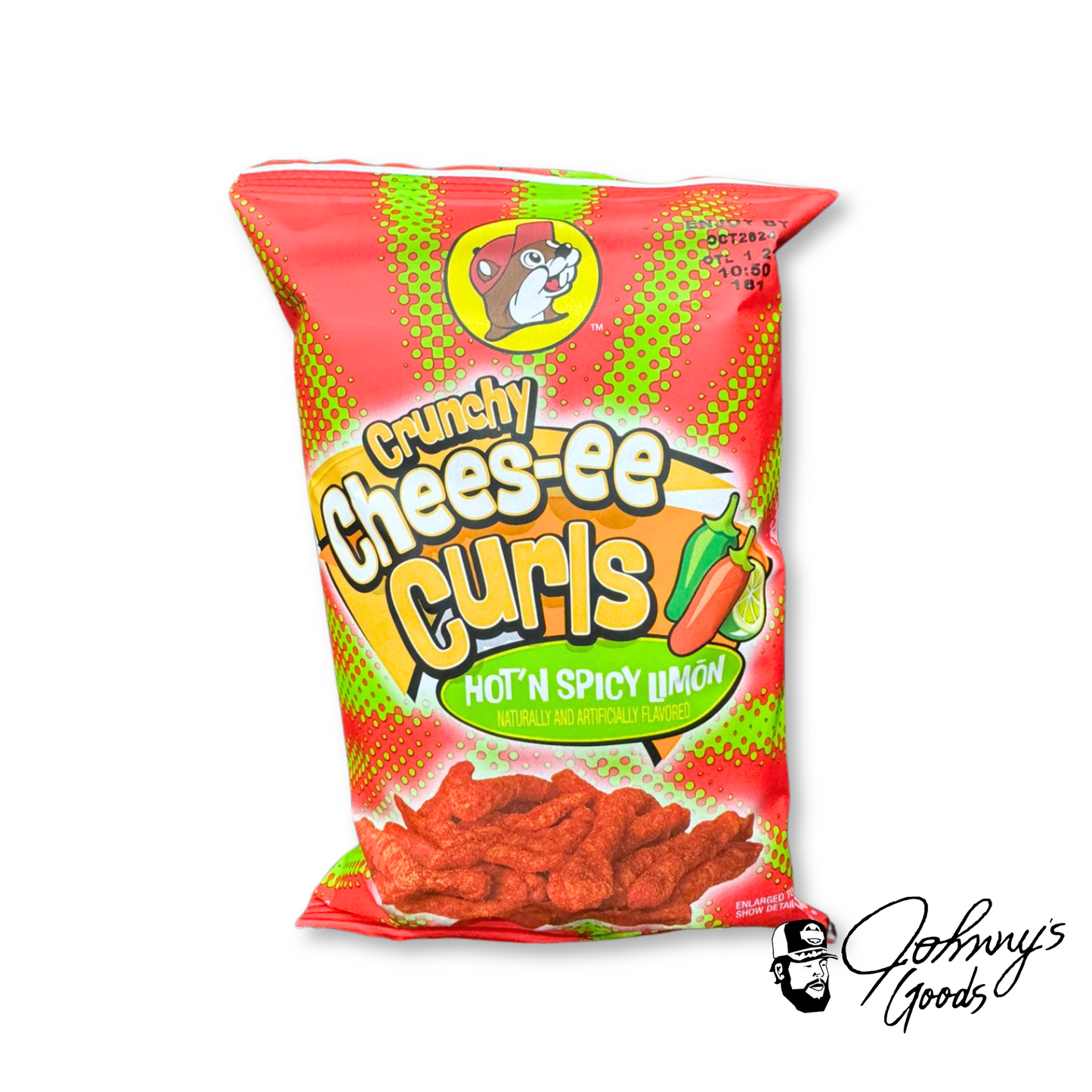 Buc-ee's Crunchy Chees-ee Curls – Hot N Spicy, Limón, & Original Flavors – Bold & Cheesy Snack