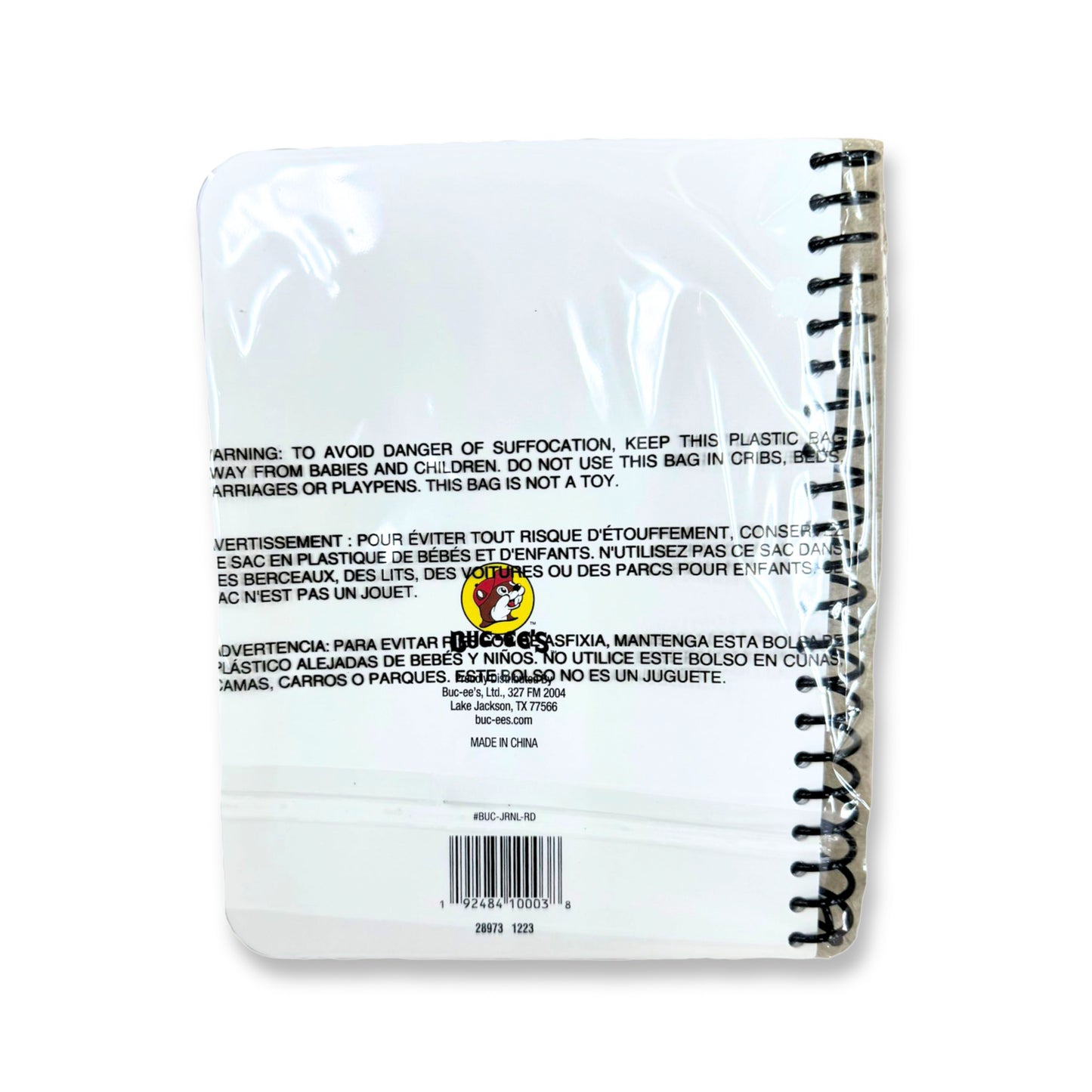buc ee's journaling notebook