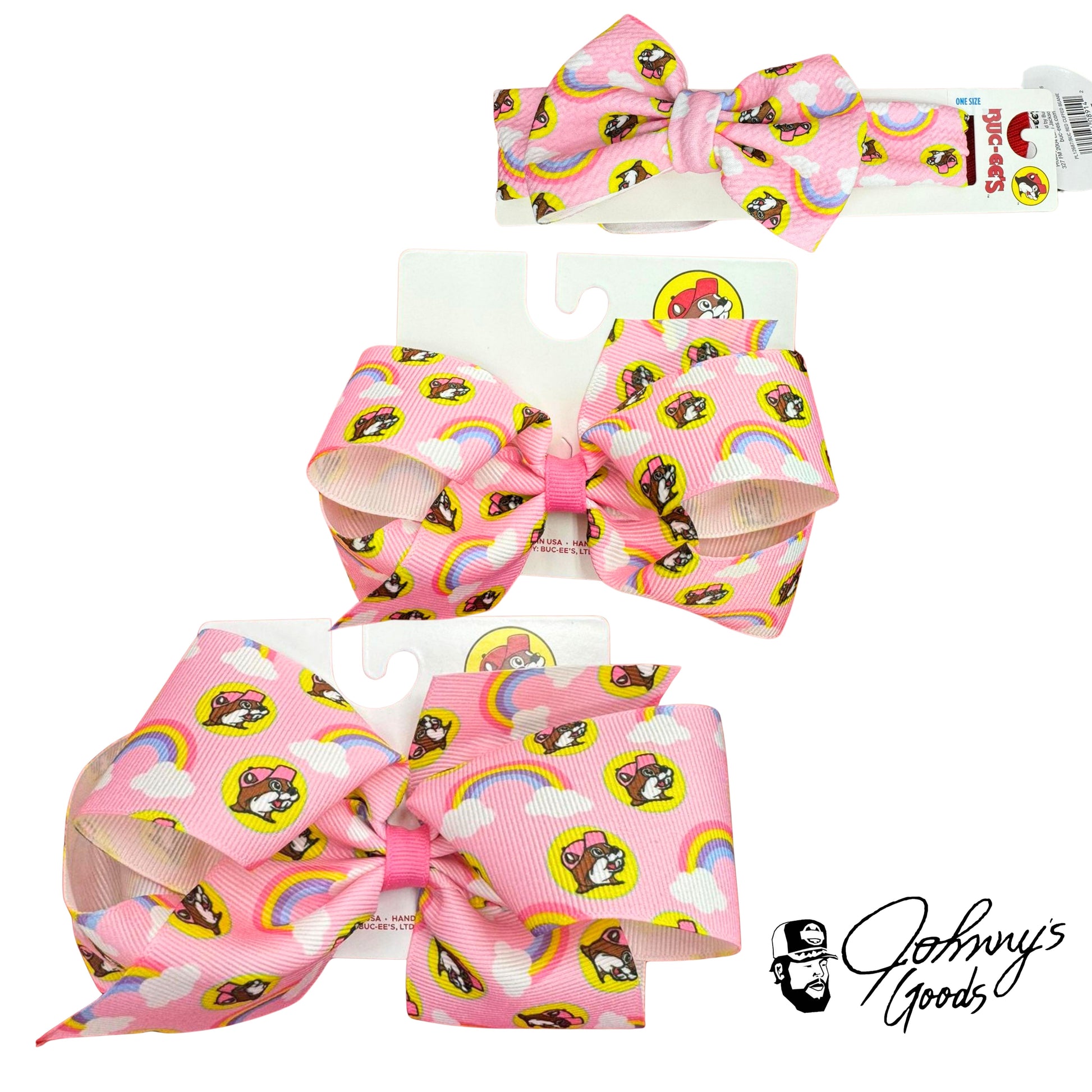 Buc-ee's Rainbow Hair Accessories buc ees buc ee's bucees buccees buc-ees