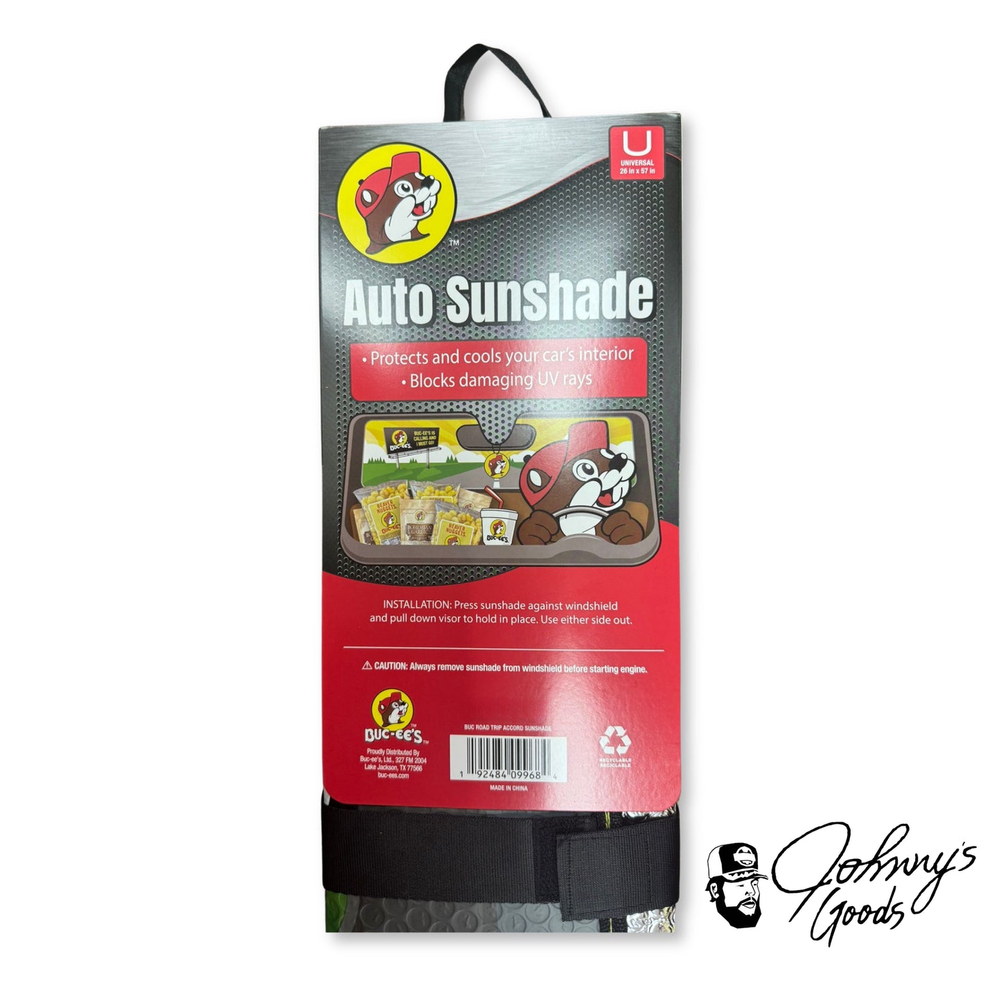 Buc-ee's Accord Sunshade