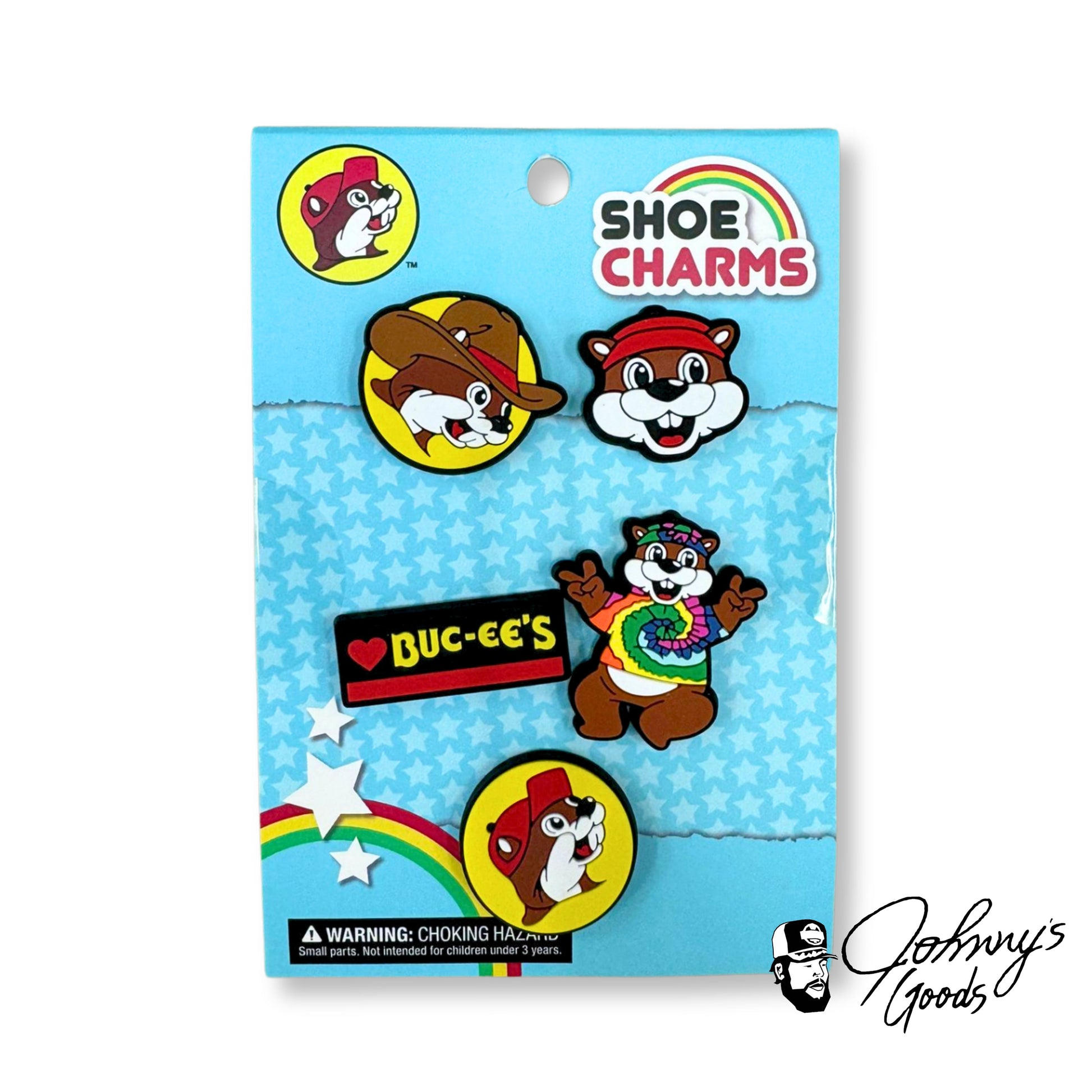 Buc-ee's Shoe Charms, Set of 5 buc ees buc ee's bucees buccees buc-ees
