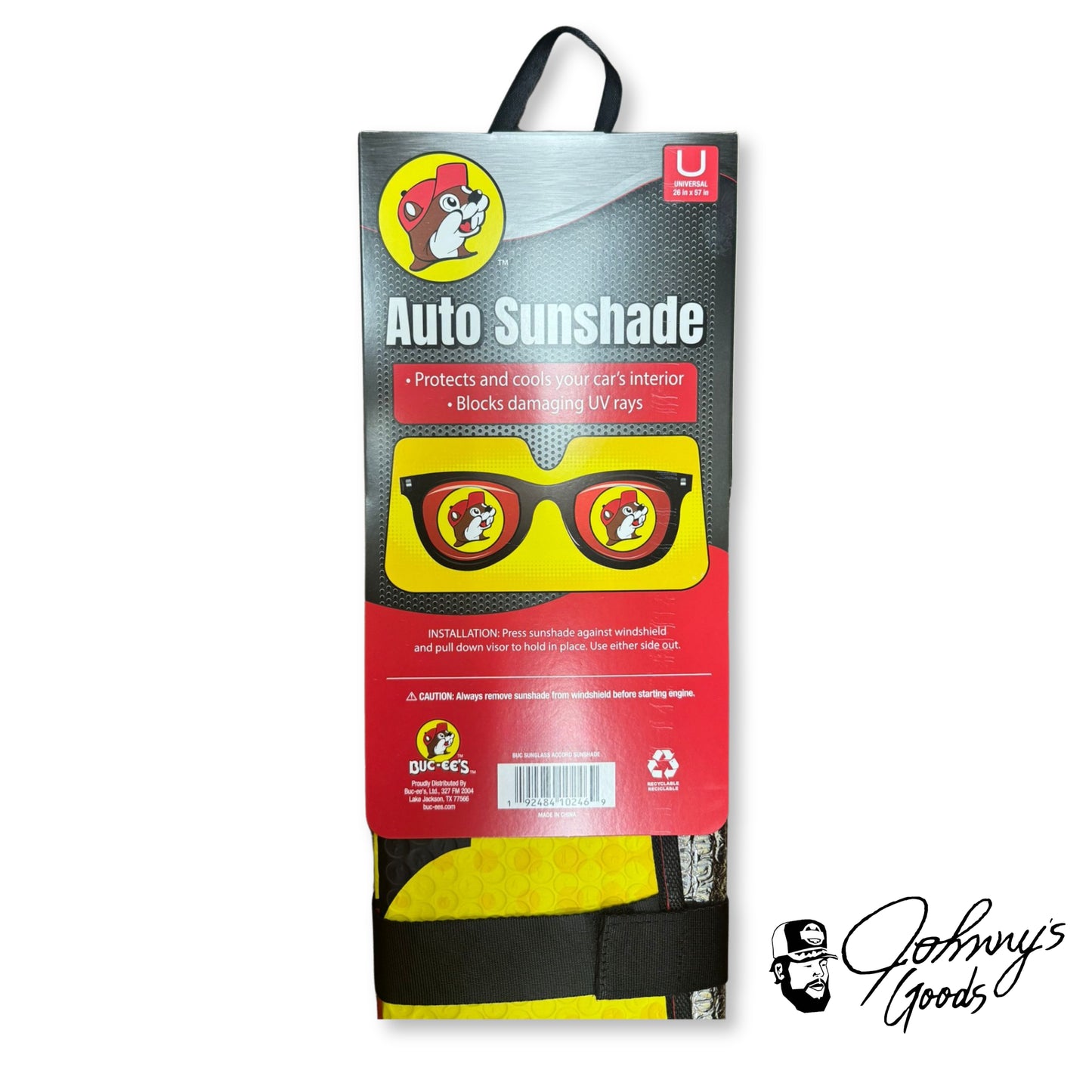 Buc-ee's Accord Sunshade
