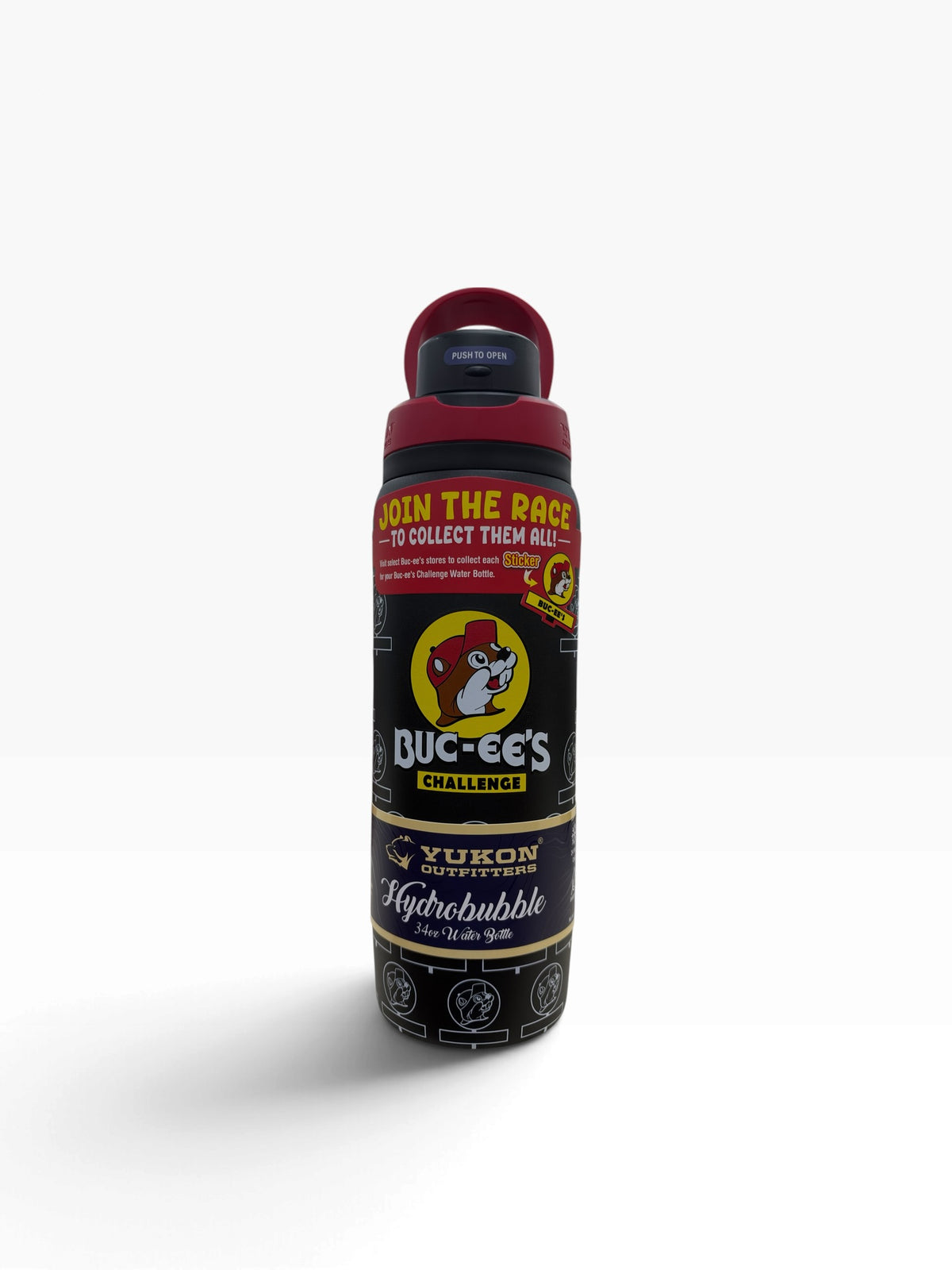 Buc-ee’s Challenge 34 oz Water Bottle – Yukon Outfitters Hydrobubble