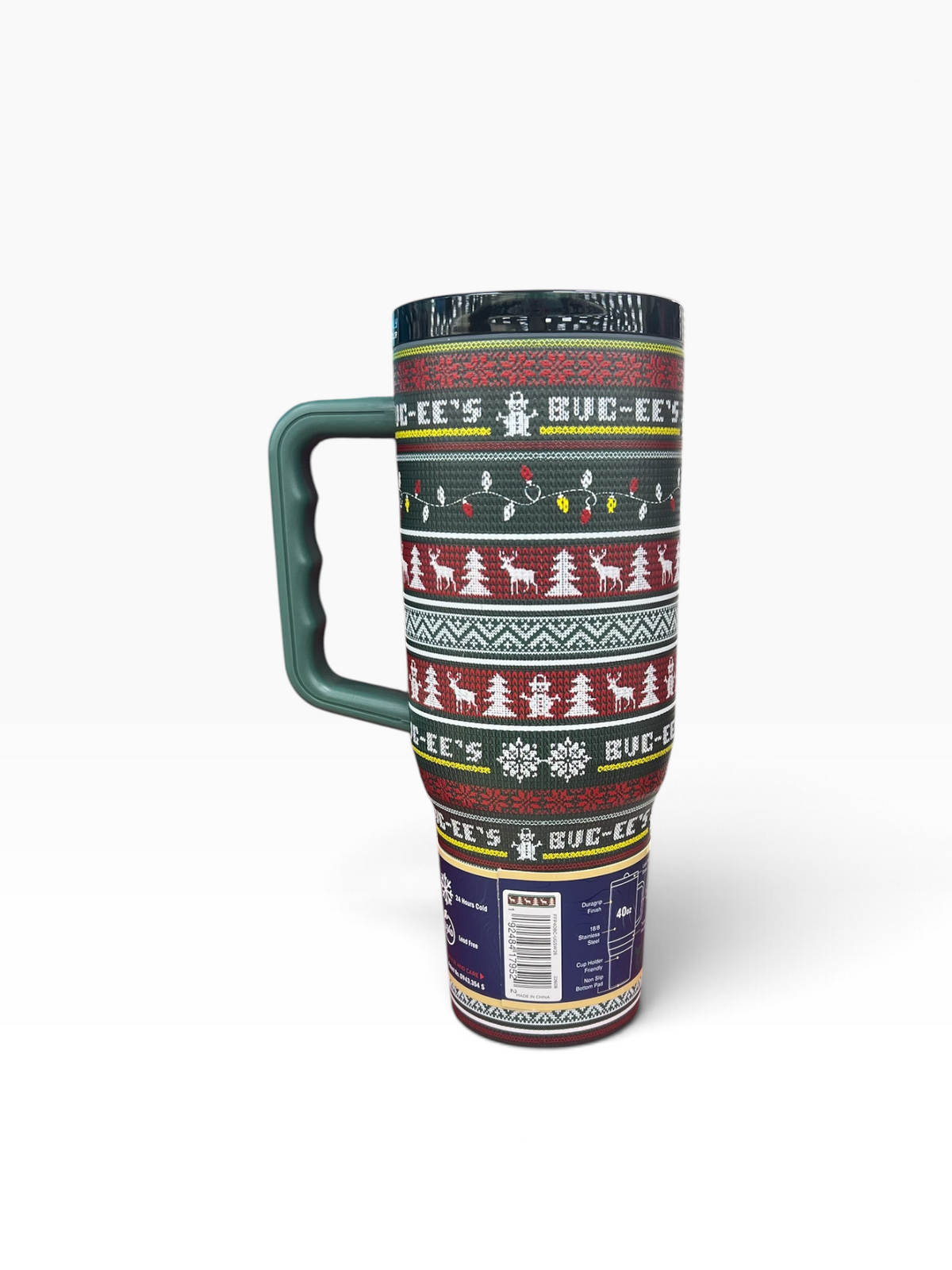 Buc-ee’s Christmas 40 oz Yukon Outfitters Fit Forty Pro Tumbler – Two Holiday Designs