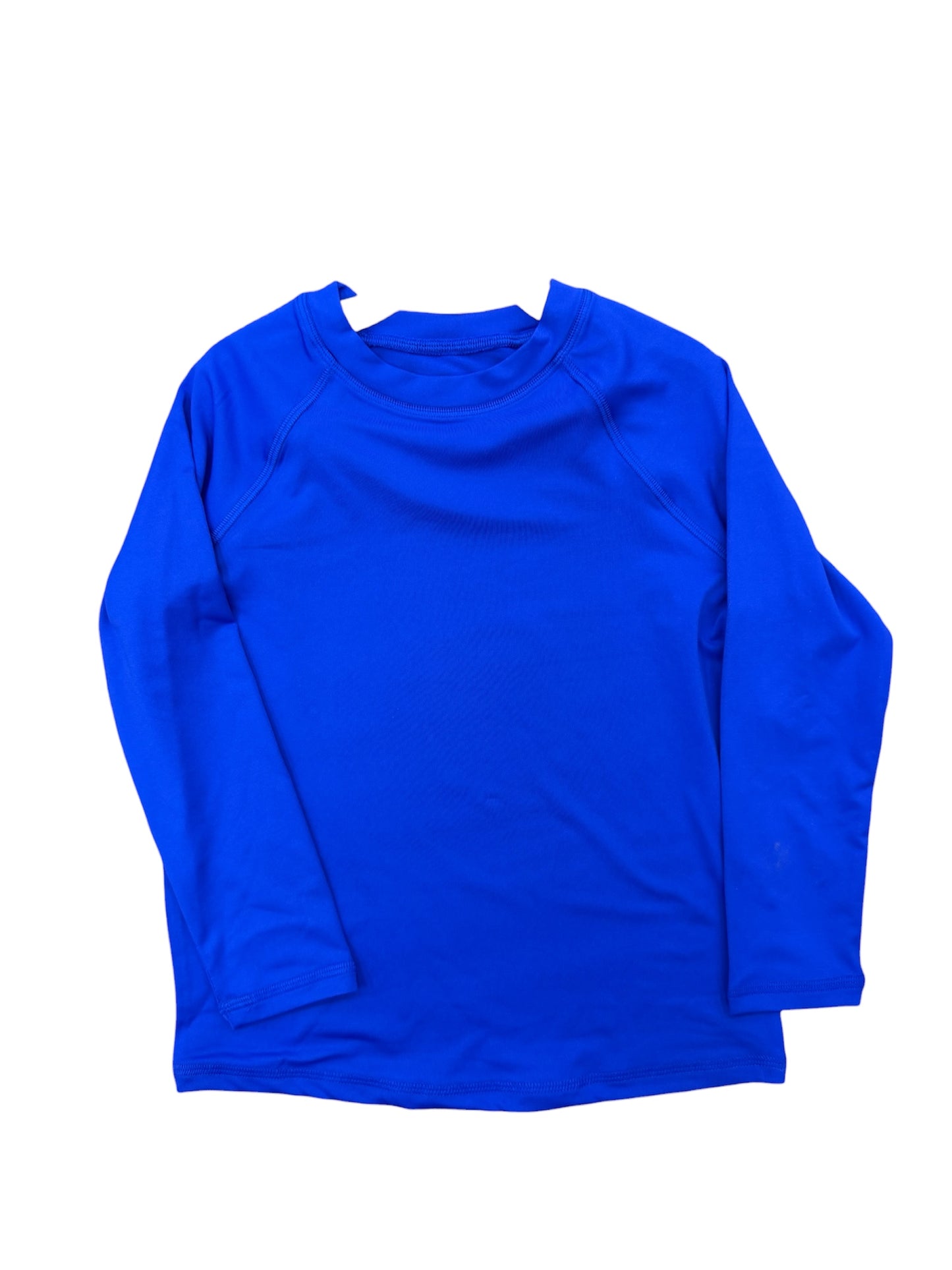 Buc-ee’s Blue SPF 50 Rash Guard Swim Shirt – Youth & Adult Long Sleeve Sun Protection Shirt