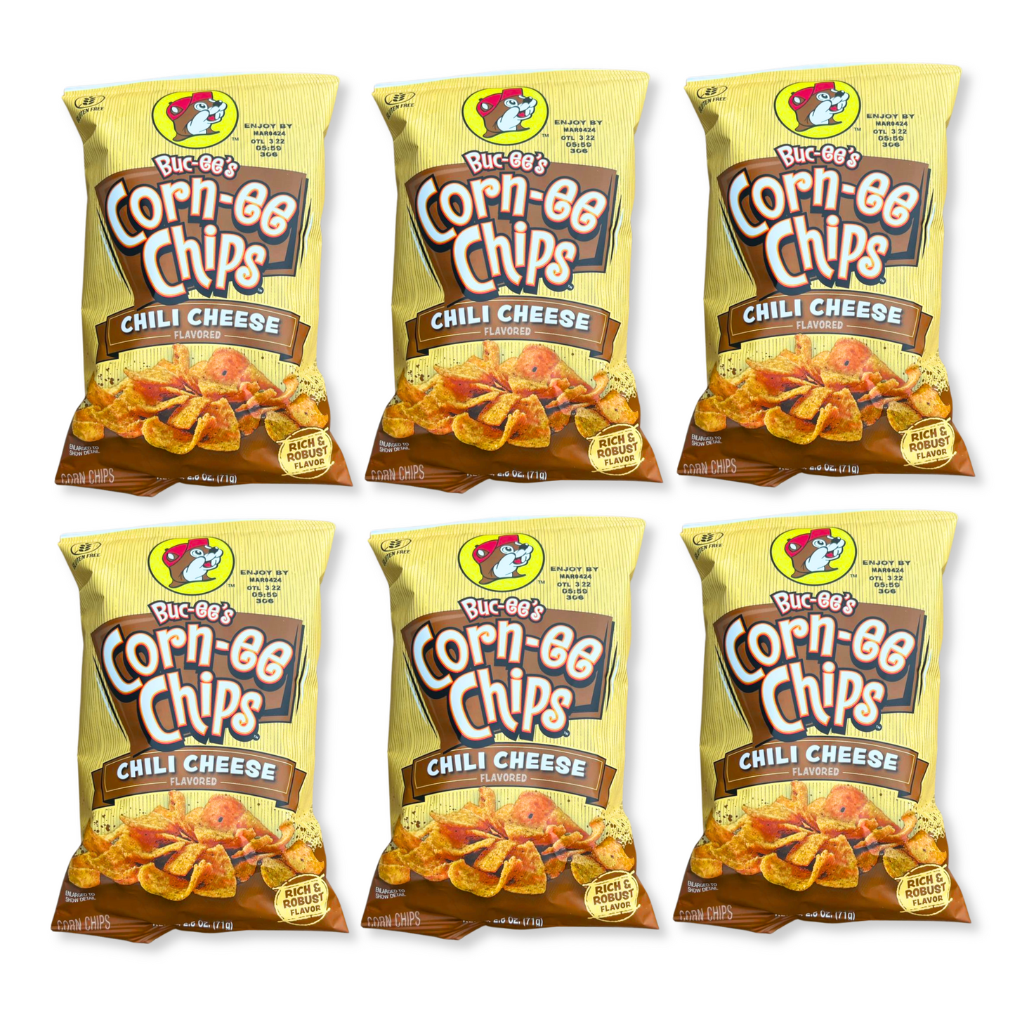 Buc-ee's Corn-ee Chips buc ees buc ee's bucees buccees buc-ees