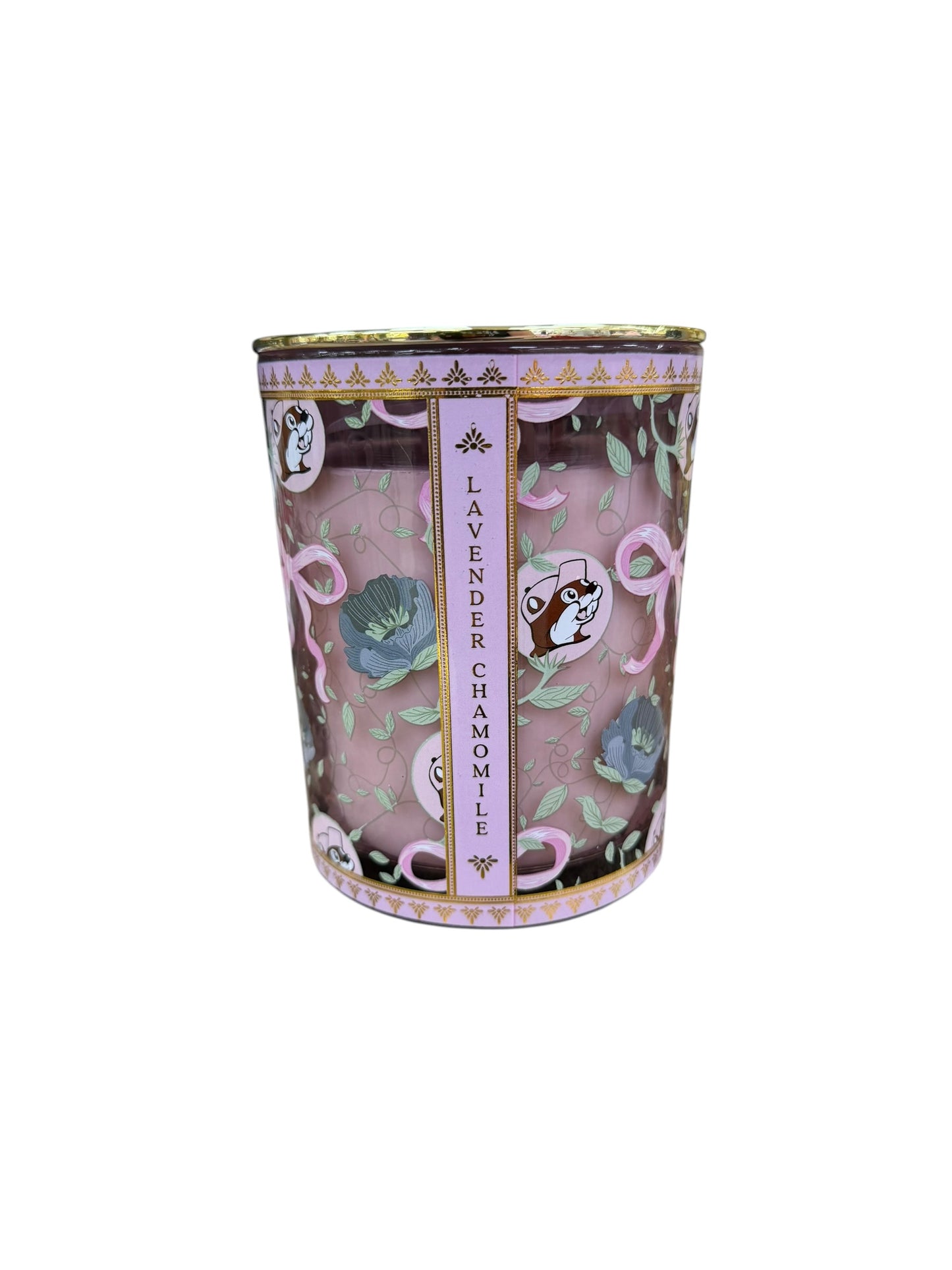 Buc-ee’s 2-Wick Scented Candle – Decorative Glass Jar (Sparkling Mimosa & Lavender Chamomile)