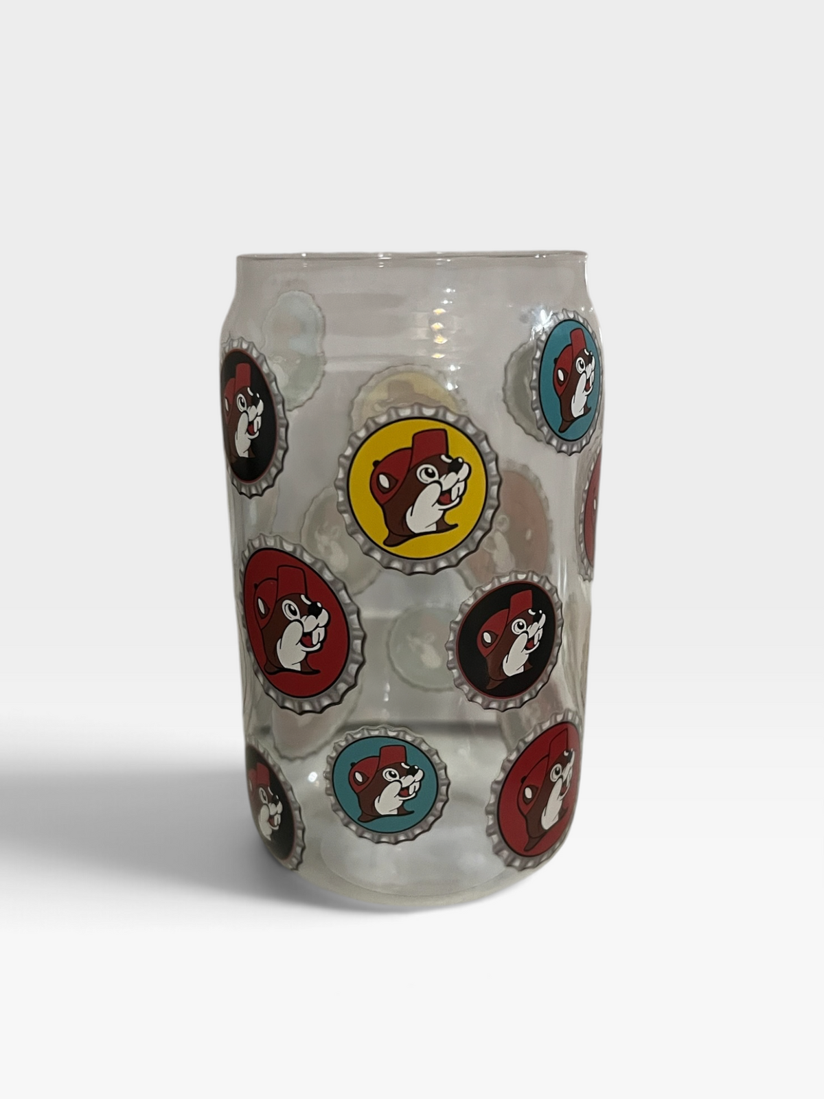 Buc-ee’s Glass Can Cup – Assorted Designs
