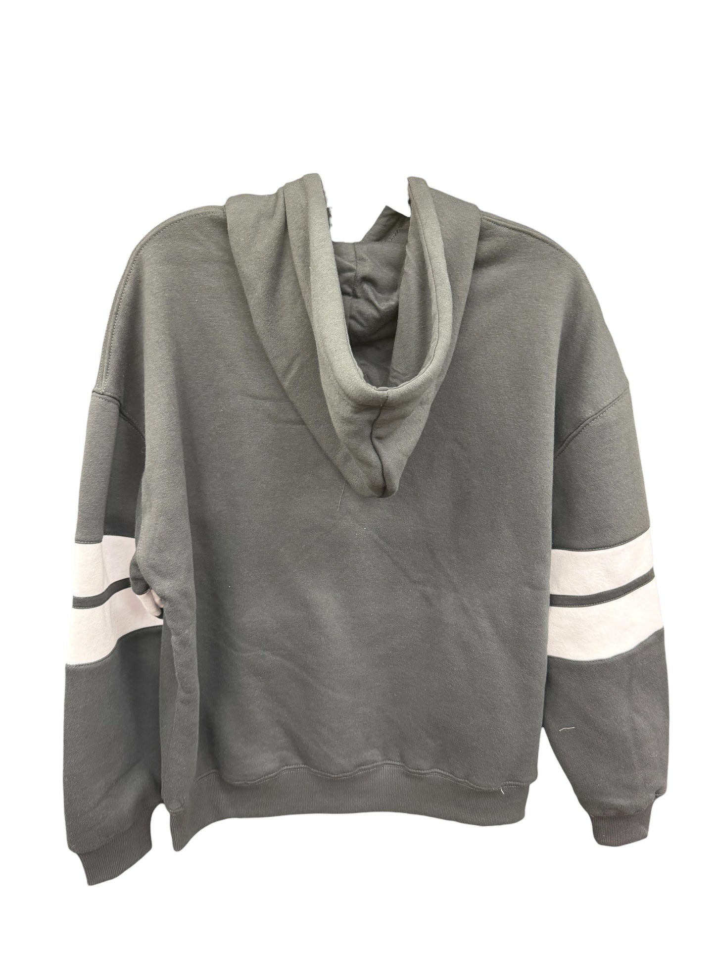 Buc-ee’s Authentic Charcoal Gray Varsity Hoodie – Unisex Adult Pullover Sweatshirt