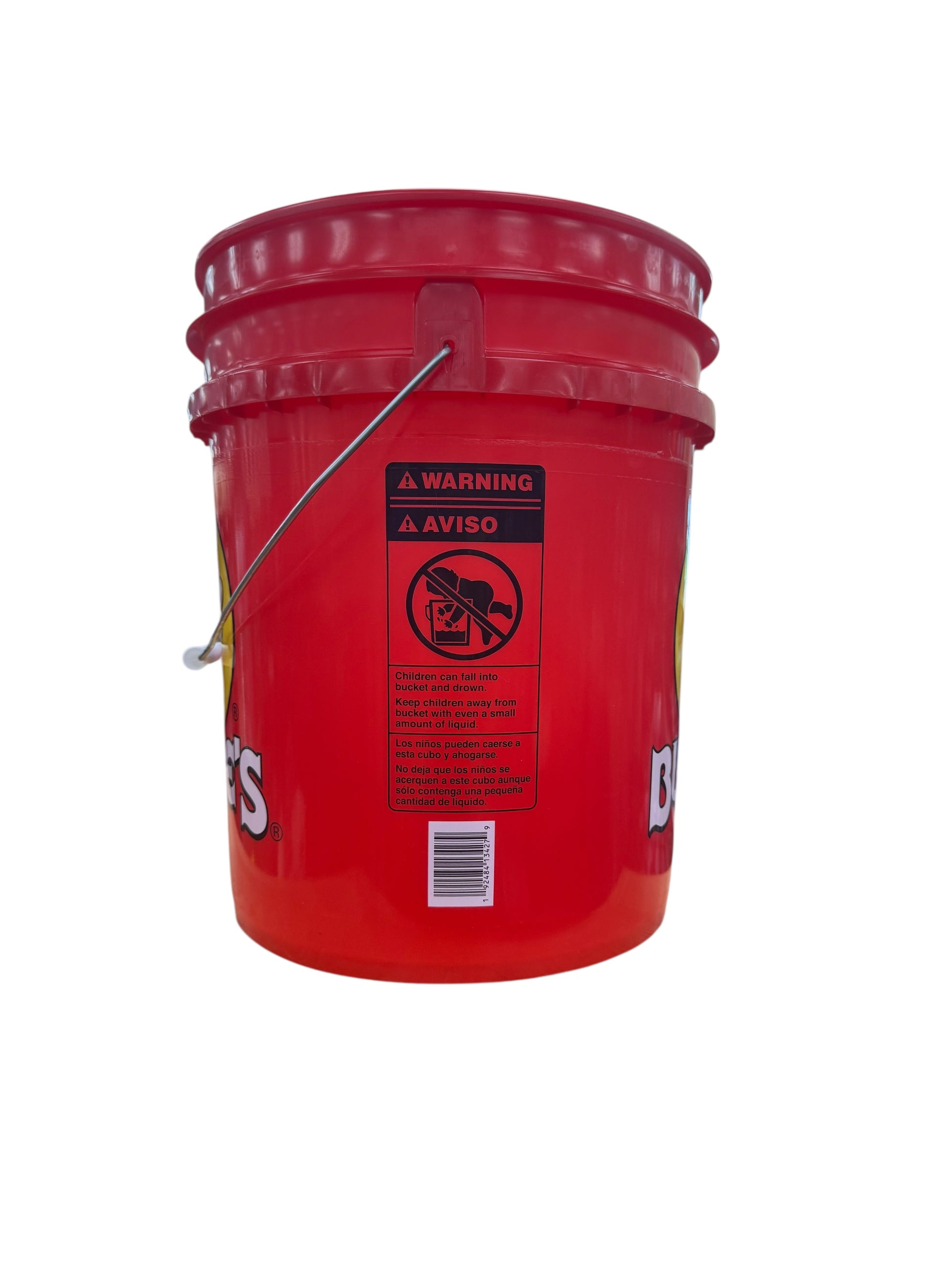 Buc-ee’s five gallon bucket with beaver logo