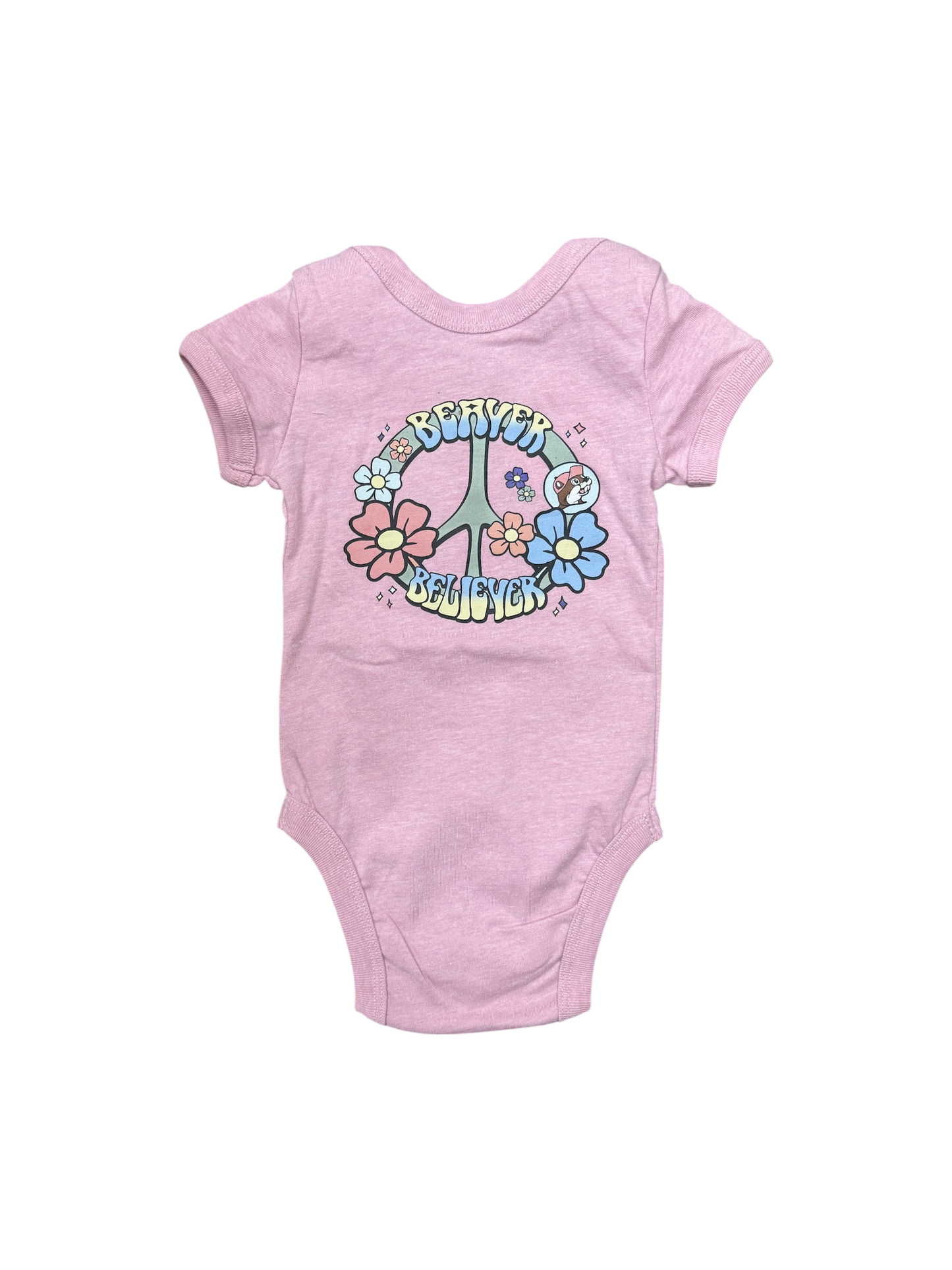Buc-ee’s Pink Beavers Believer Tshirt