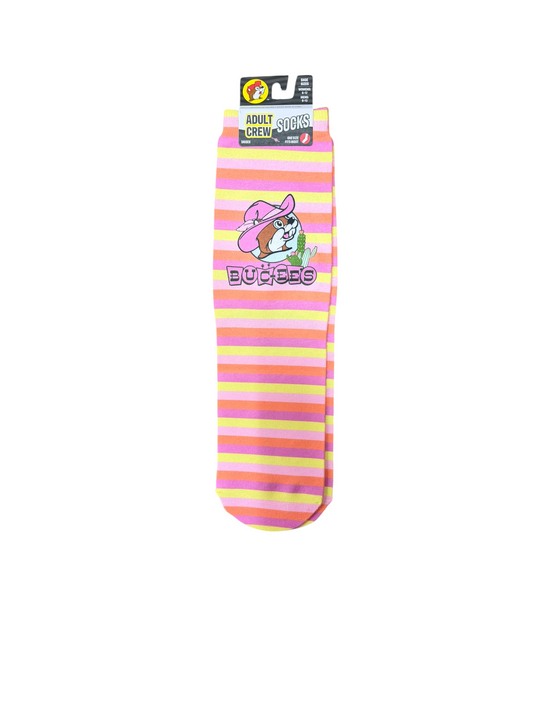 Buc-ee's Adult Crew Socks