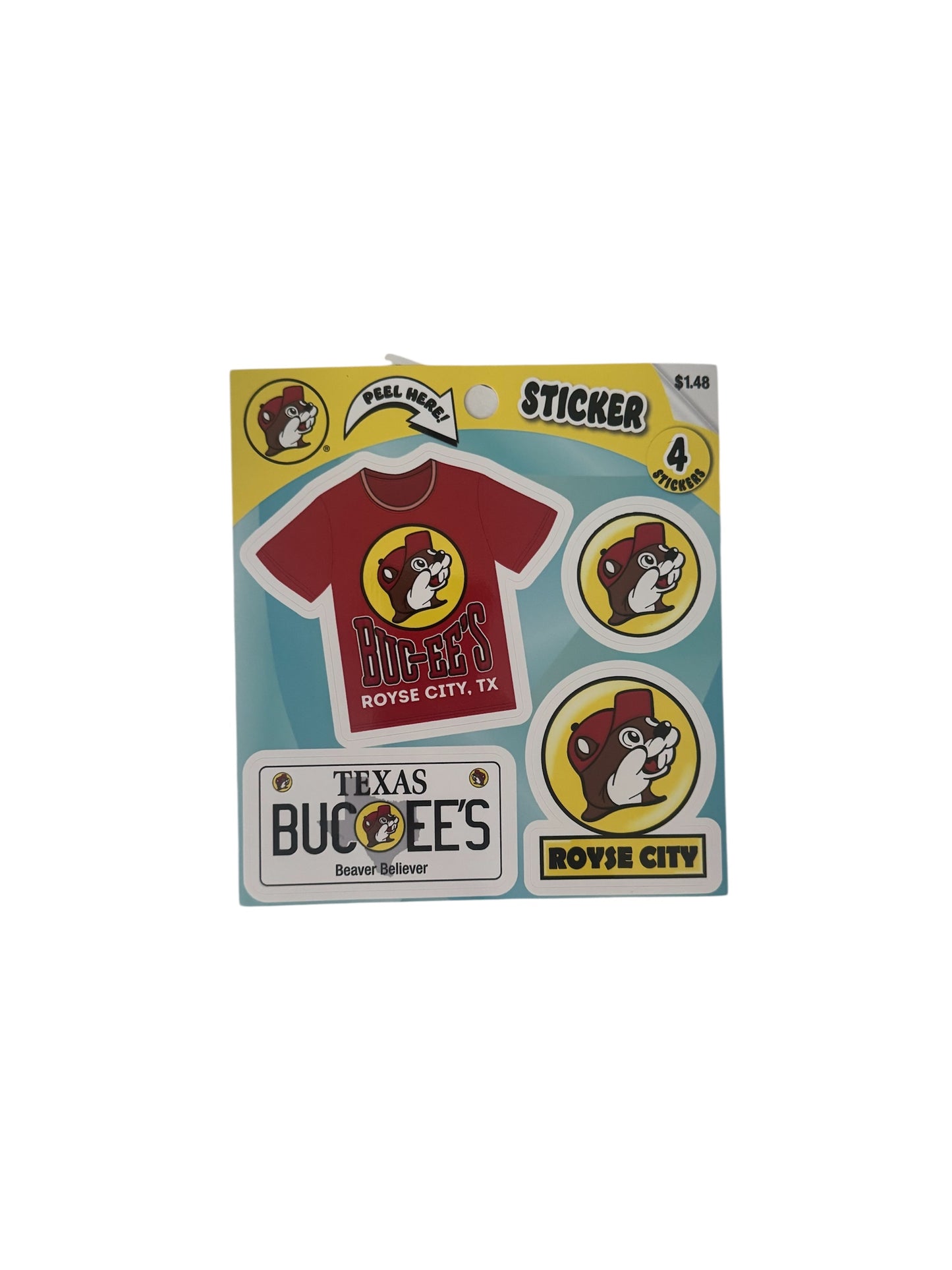 Buc-ee’s Location Stickers *4 Stickers*