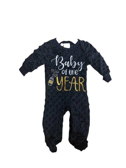 New Year Baby Outfit – “My First New Year” Dress & “Baby of the Year” Romper