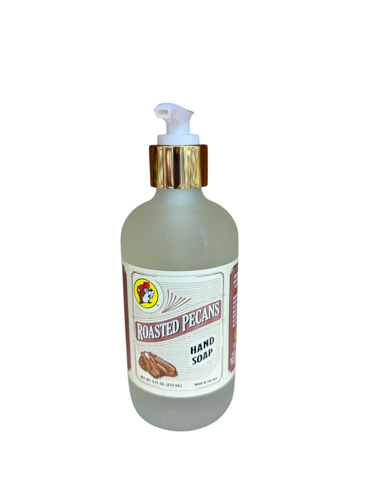 Buc-ee’s Beaver Nugget & Roasted Pecans. Hand Soap & Lotion  (8 oz Each)