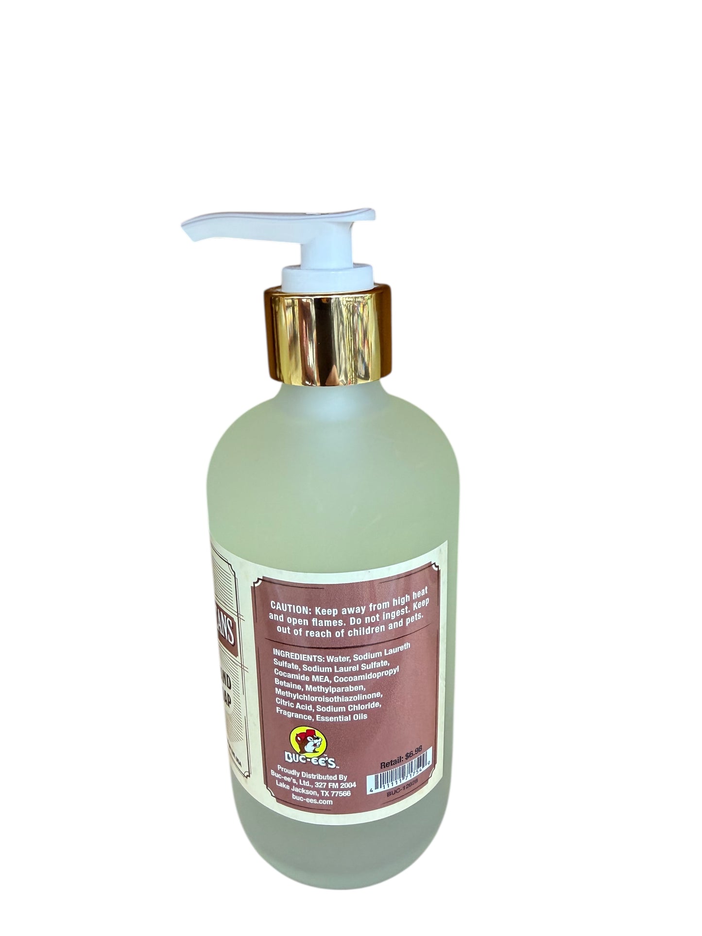 Buc-ee’s Beaver Nugget & Roasted Pecans. Hand Soap & Lotion  (8 oz Each)