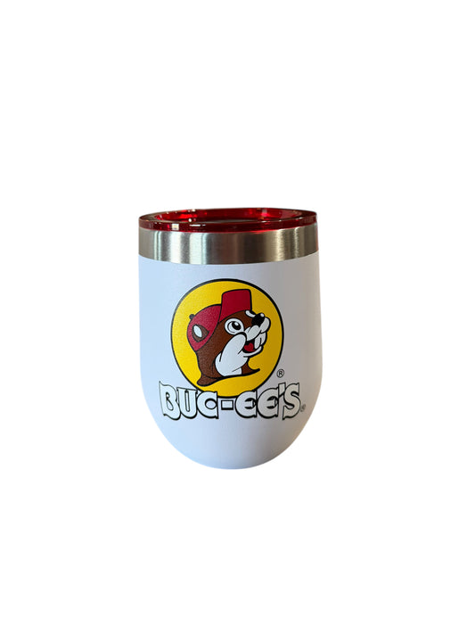 Buc-ee’s Stainless Steel Wine Tumbler – Red or White | Insulated Drinkware