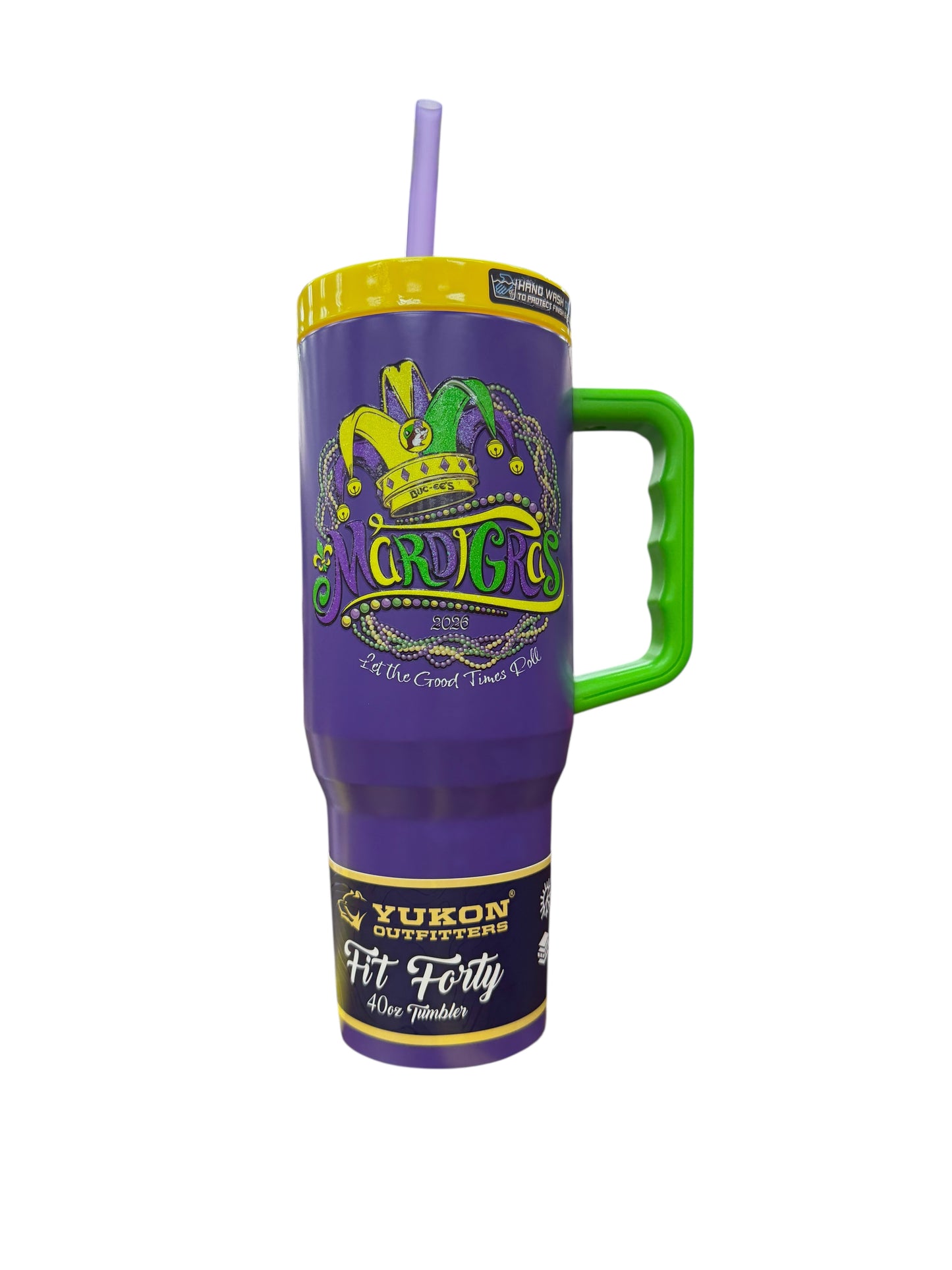 Buc-ee’s Mardi Gras Tumblers – 32oz & 40oz | Let the Good Times Roll