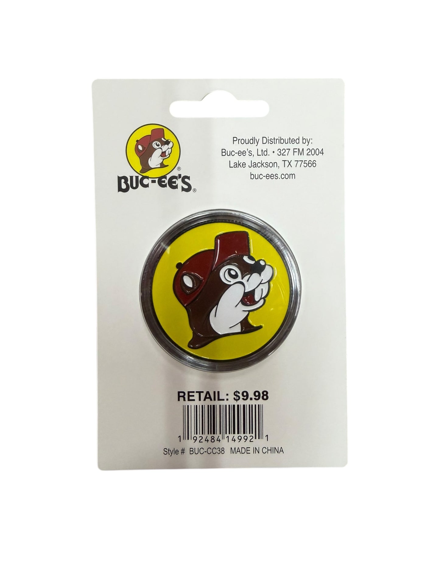 Buc-ee’s Location Collectible Medallion – Double-Sided Travel Coin