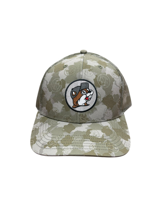 Buc-ee’s Camo Hat – Outdoor Beaver Logo Baseball Cap