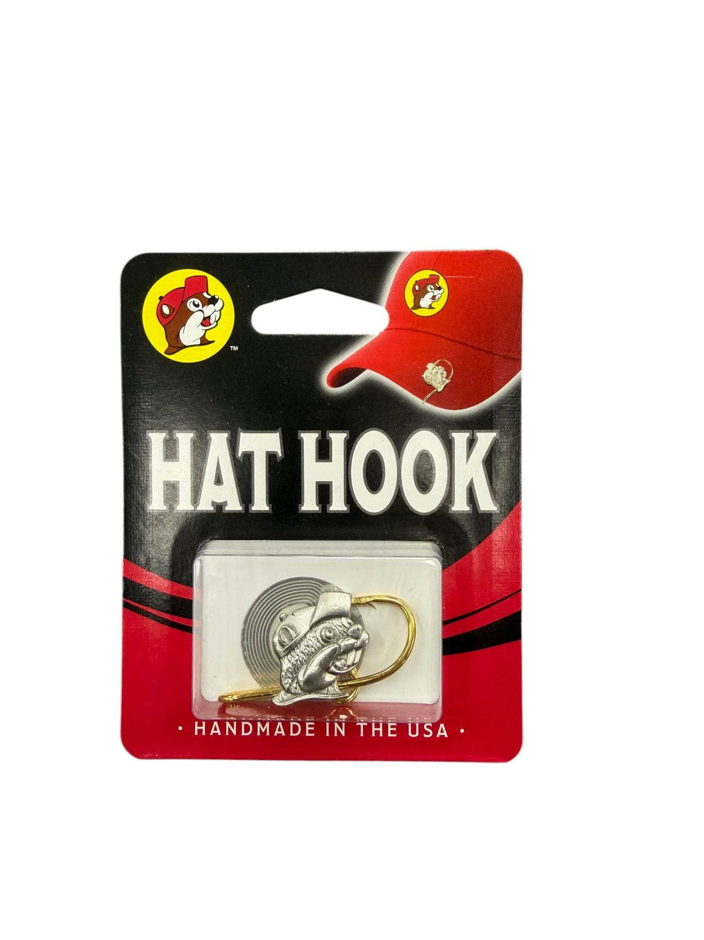 Buc-ee’s Beaver Hat Hook – Handmade USA Cap Clip