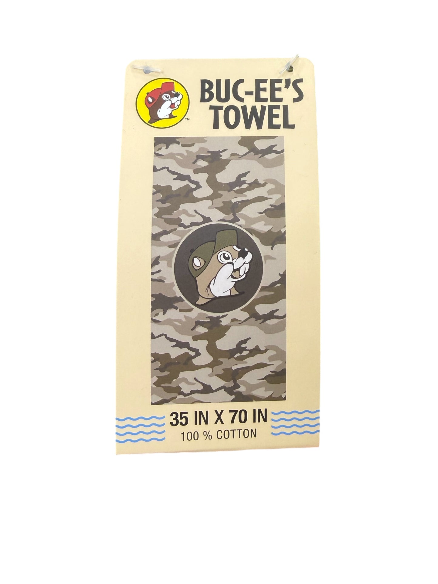 Buc-ee'sTowel – 100% Cotton, Soft & Absorbent,  Available Sizes (35 in x 70 in) & (32 in x 64 in)