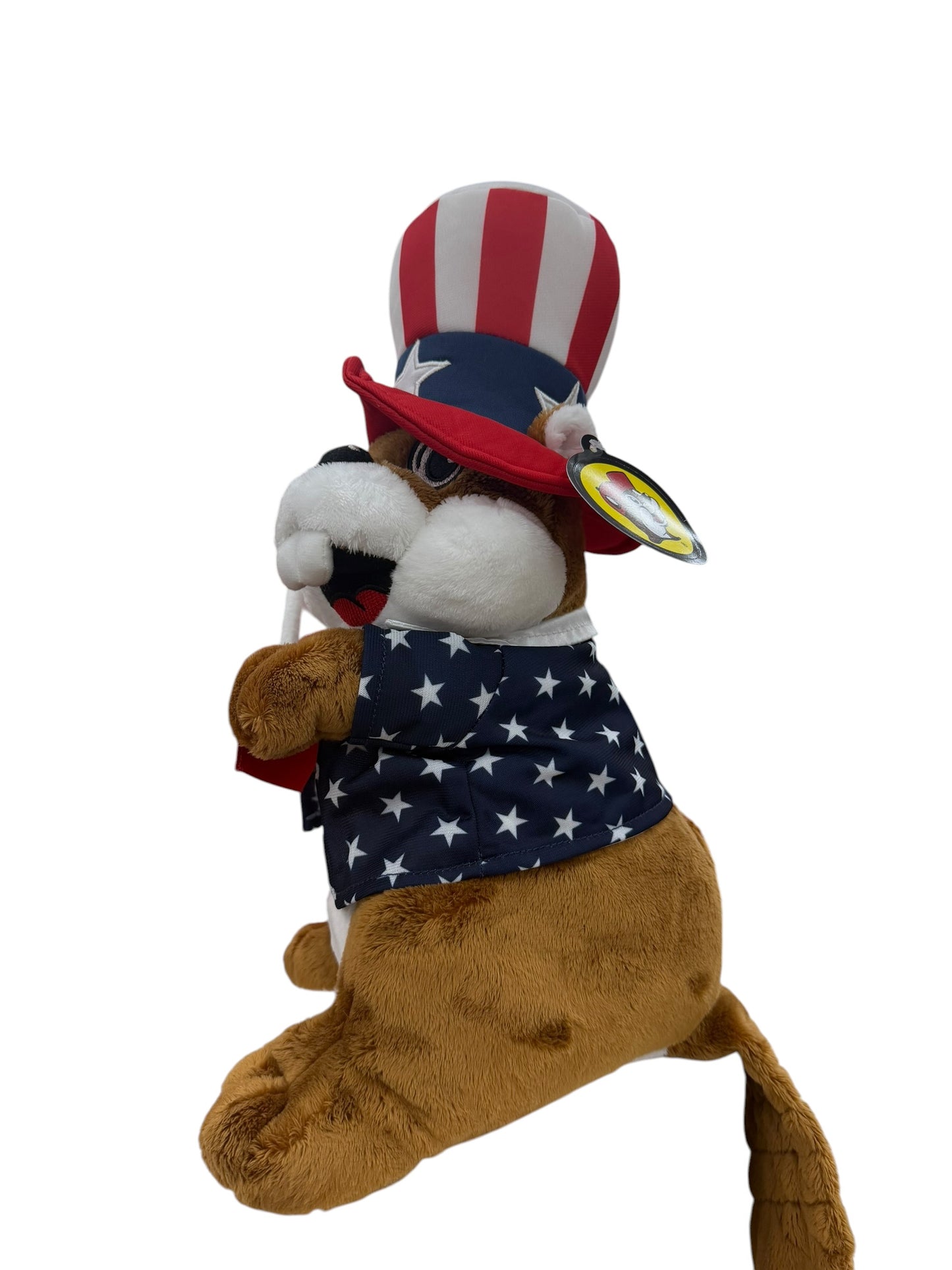 Buc-ee’s Patriotic Beaver Plush – “Happy 250th USA” Limited Edition
