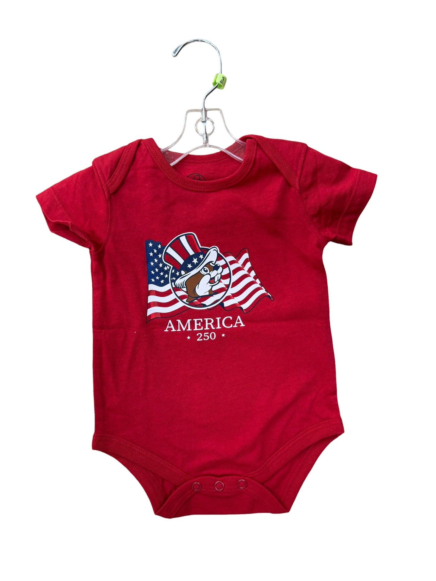 Buc-ee’s “America 250” Patriotic T-Shirt – Red | 250 Years of Freedom Edition 🇺🇸