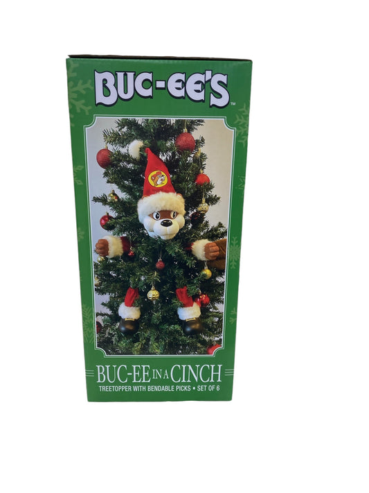 Buc-ee’s Christmas Treetopper with Bendable Picks