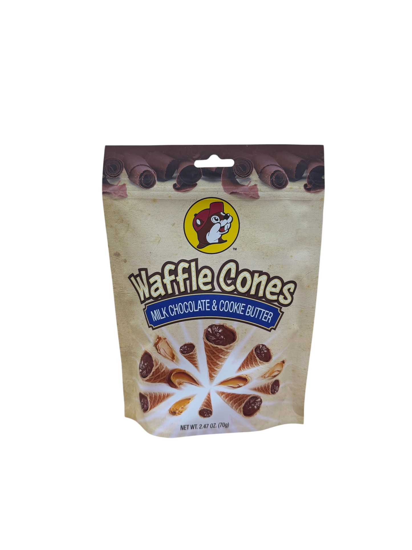 Buc-ee’s Waffle Cones with Chocolate – Crispy, Sweet & Irresistible