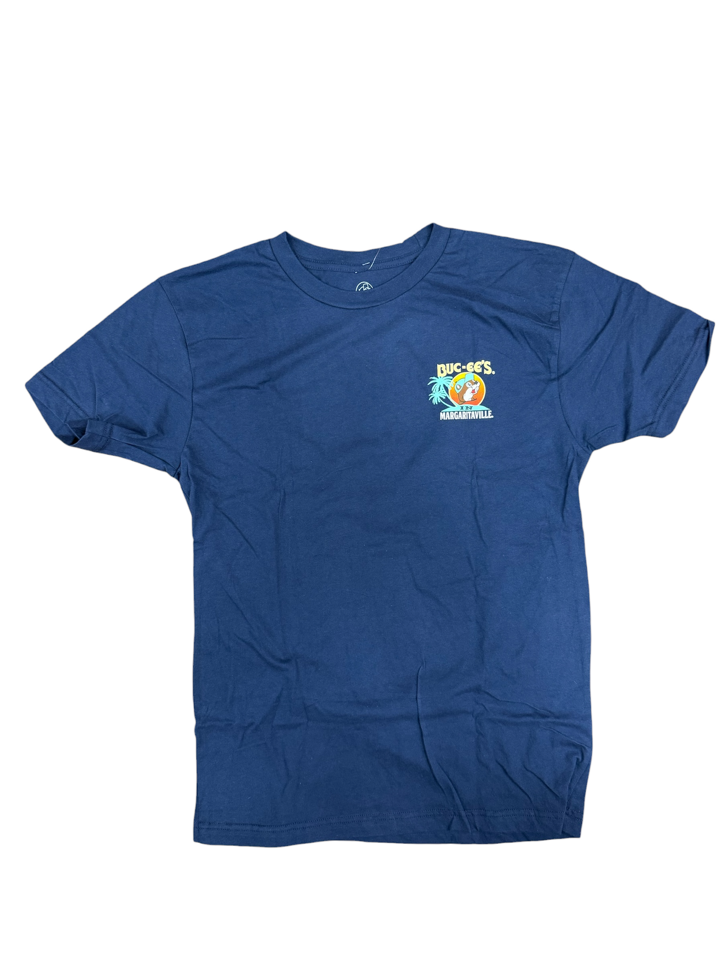 Buc-ee’s Margaritaville Changes in Latitudes Changes in Attitudes Navy Blue Graphic T-Shirt