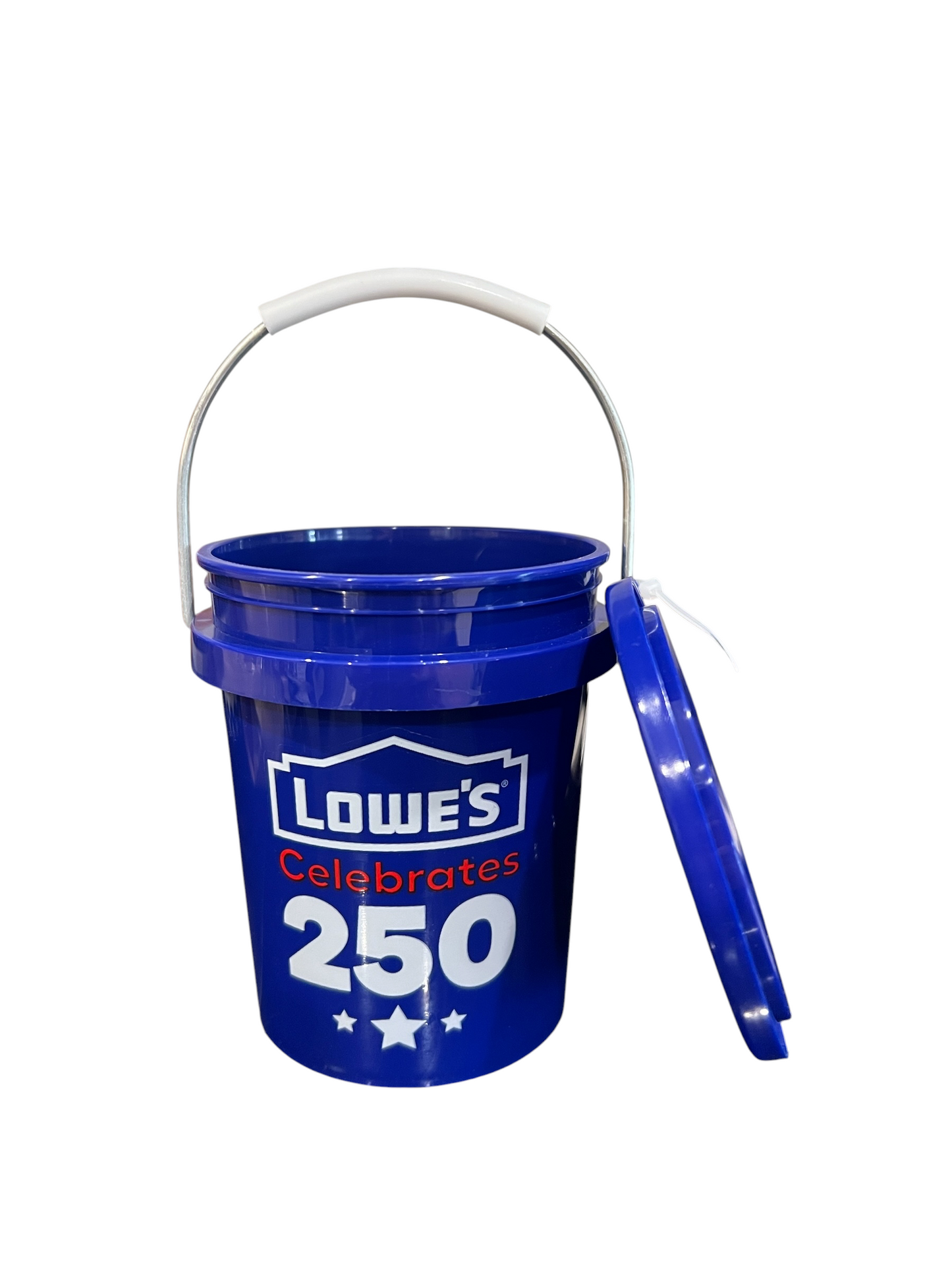 Lowe’s Celebrates 250 Commemorative Mini Bucket with Lid