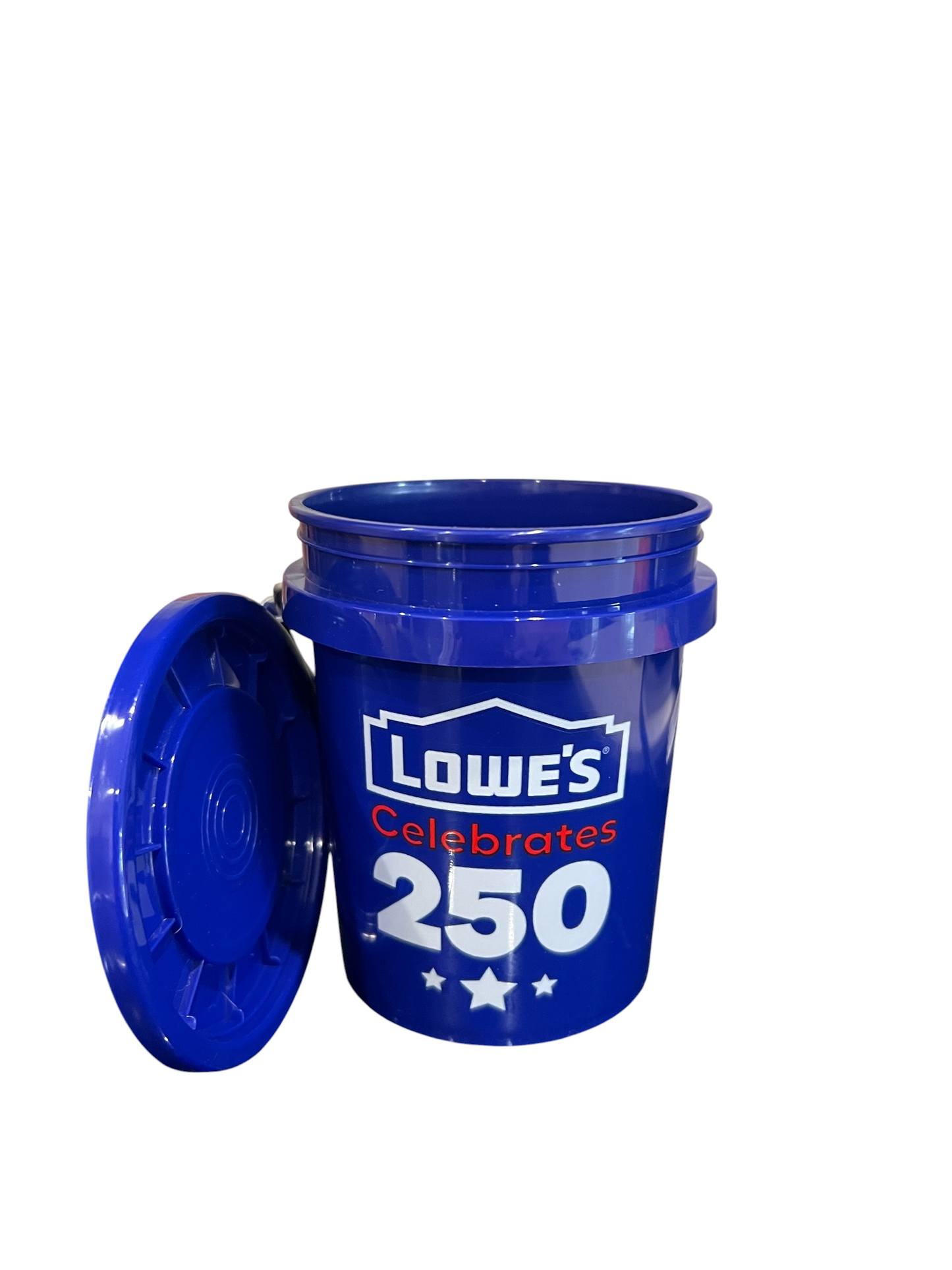 Lowe’s Celebrates 250 Commemorative Mini Bucket with Lid