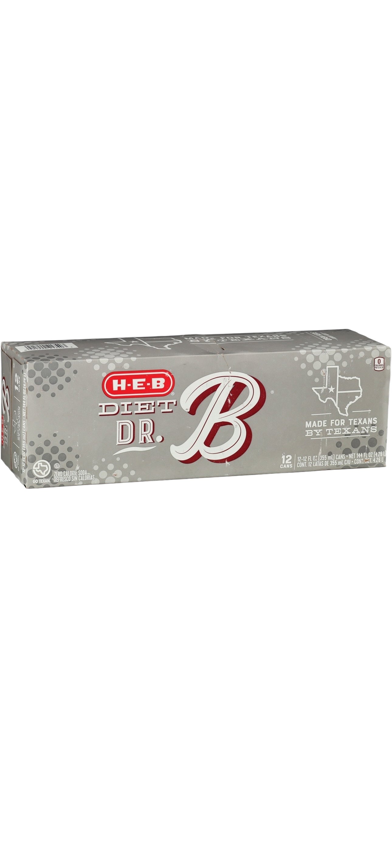 HEB Soda, 12 Pack Cans