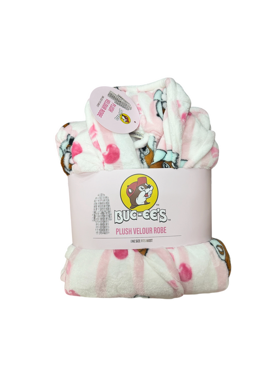 Buc-ee’s Plush Robe –  (One Size Fits Most)