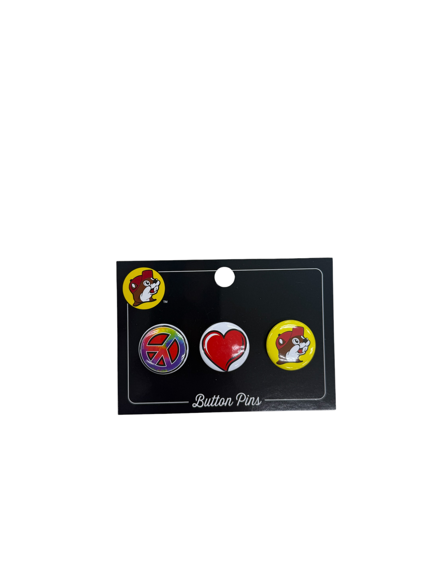 Buc-ee’s Button Pins (3)