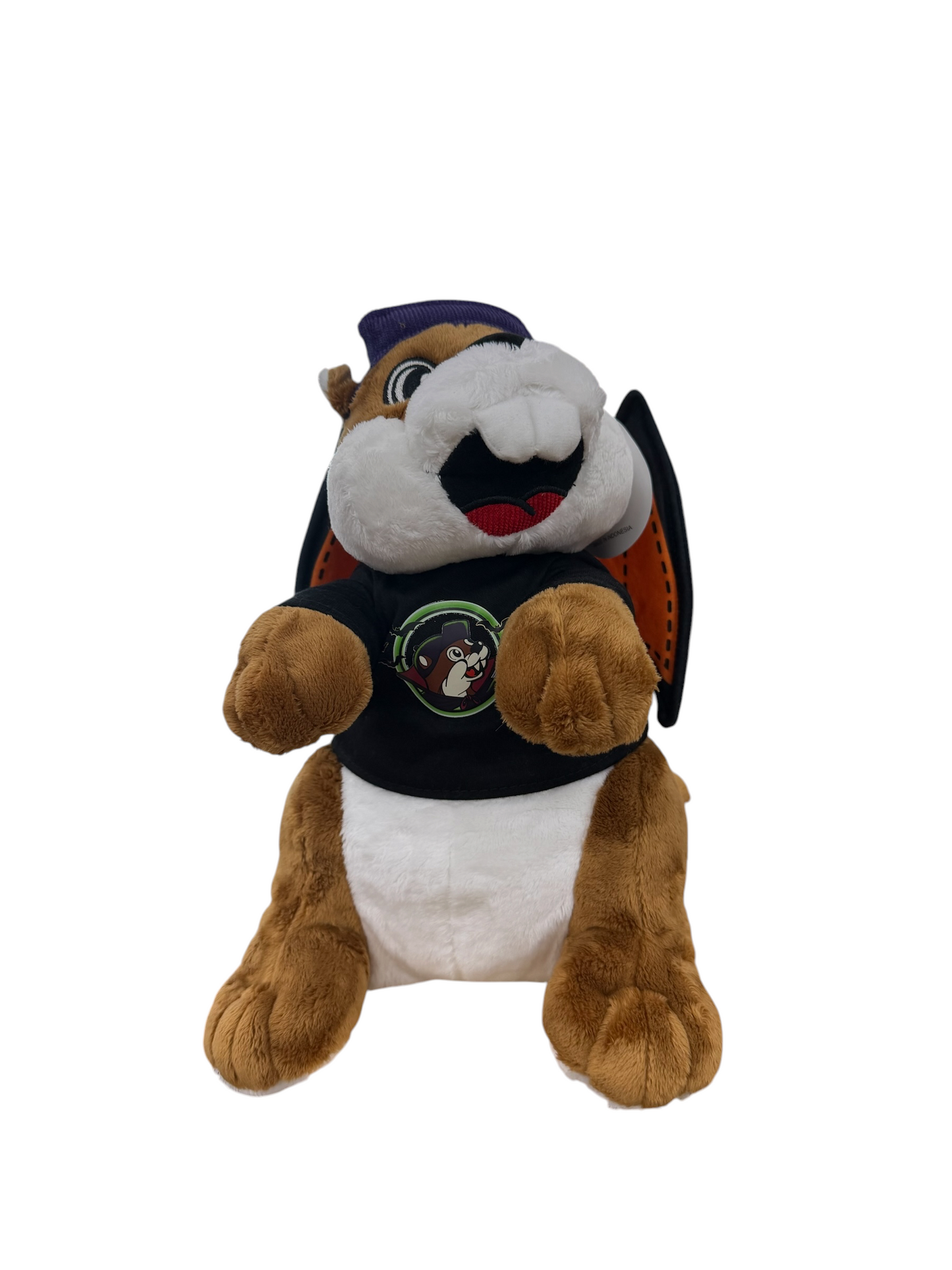 Buc-ee’s Halloween Bat Beaver Plush – Limited Edition Soft Stuffed Animal with Bat Wings & Glow-Inspired Tee