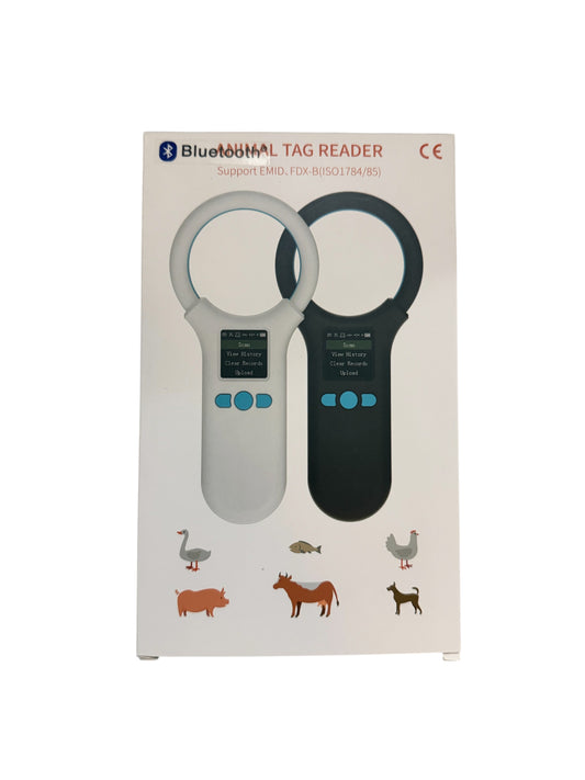 Bluetooth Universal Animal Microchip & RFID Tag Reader – EMID / FDX-B ISO 11784/85