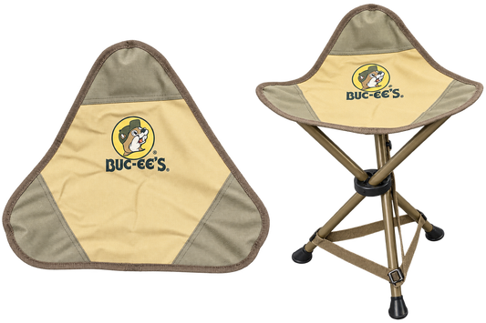 Buc-ee’s Tripod Hunting Stool – Portable Folding Outdoor Camping Seat