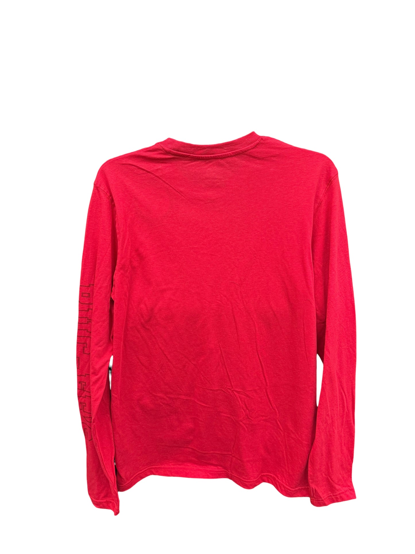 Buc-ee’s Red Long Sleeve Logo T-Shirt – Unisex Adult Beaver Graphic Tee