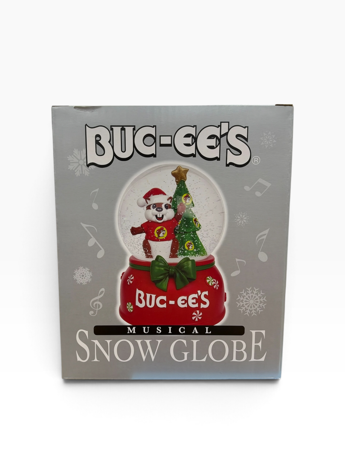 Buc-ee’s Christmas Musical Snow Globe – Holiday Beaver & Tree
