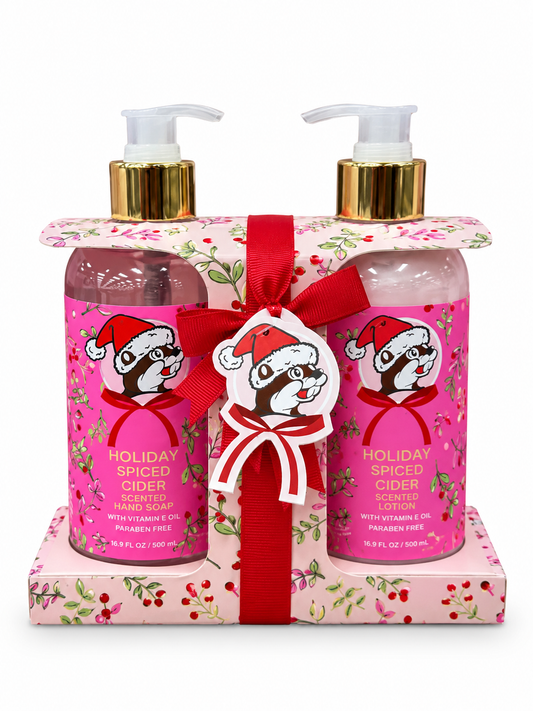 Buc-ee’s Holiday Spiced Cider Hand Soap & Lotion Gift Set