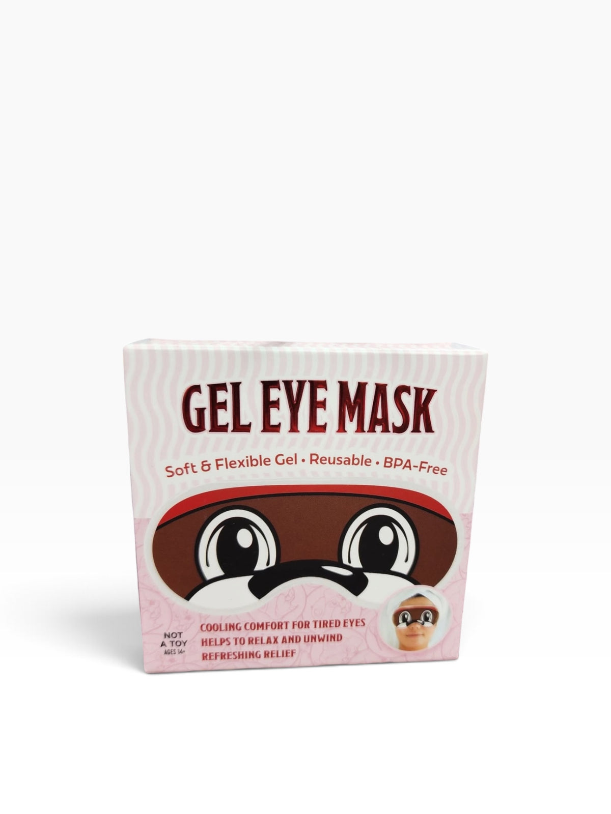 Buc-ee’s Beaver Gel Eye Mask – Reusable Cooling Comfort