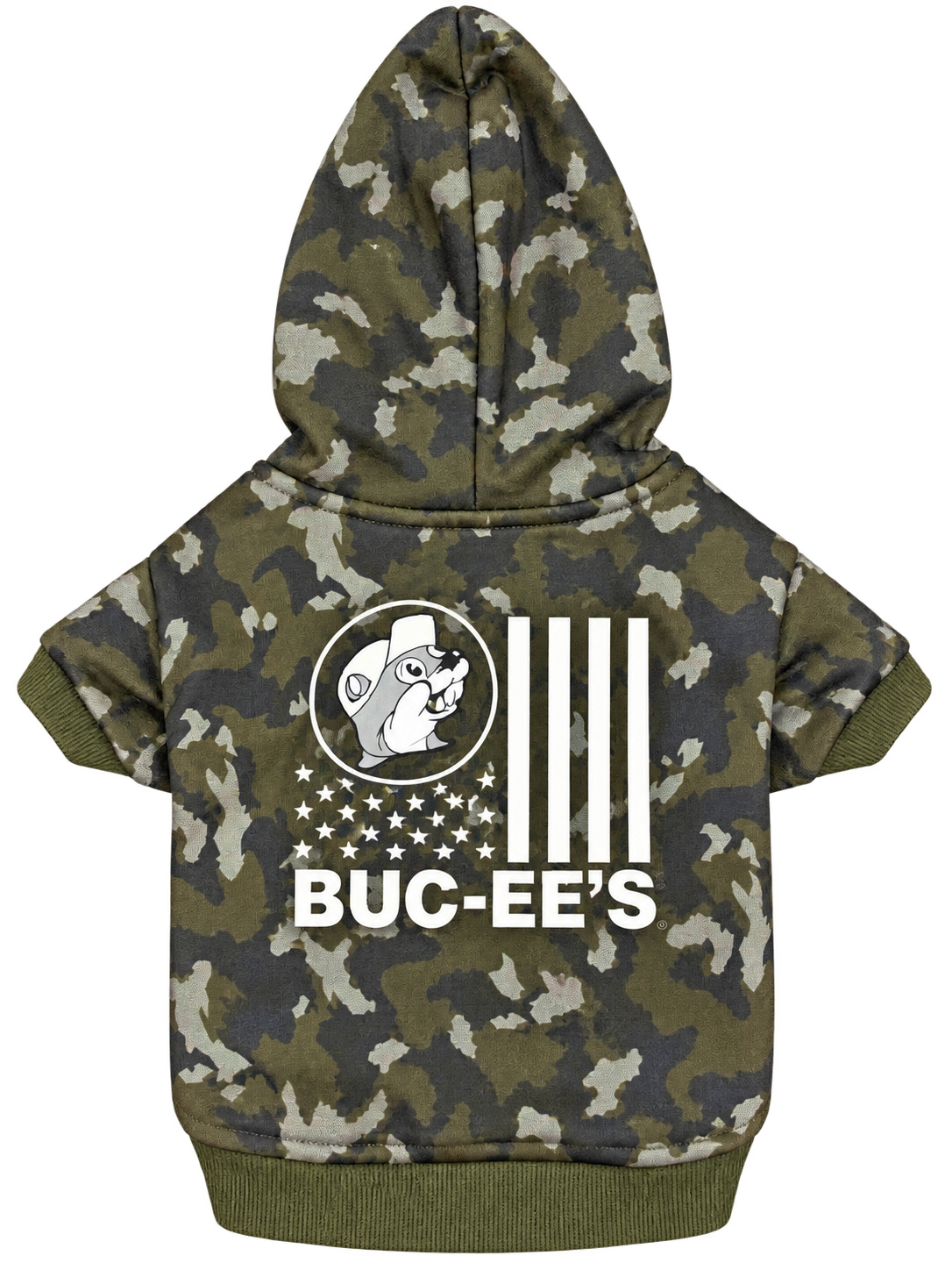 Buc-ee’s Pet Hoodies – Pink Bows, Camo & Red OG